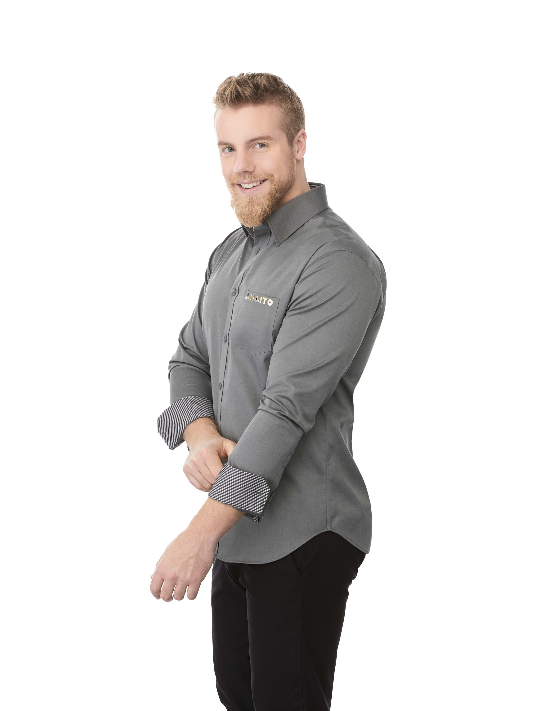Picture of Men's CROMWELL Long Sleeve Button Up Shirt