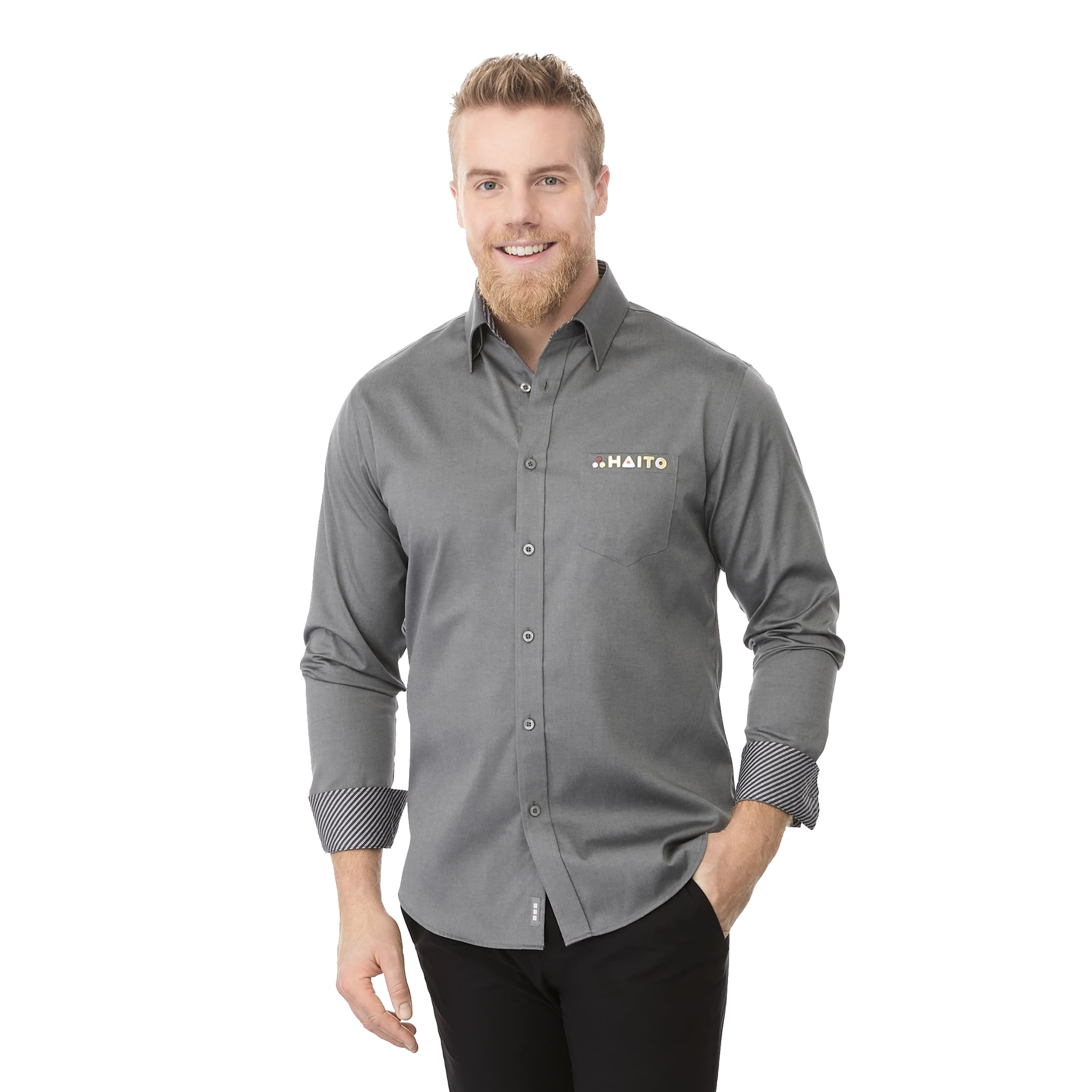 Picture of Men's CROMWELL Long Sleeve Button Up Shirt