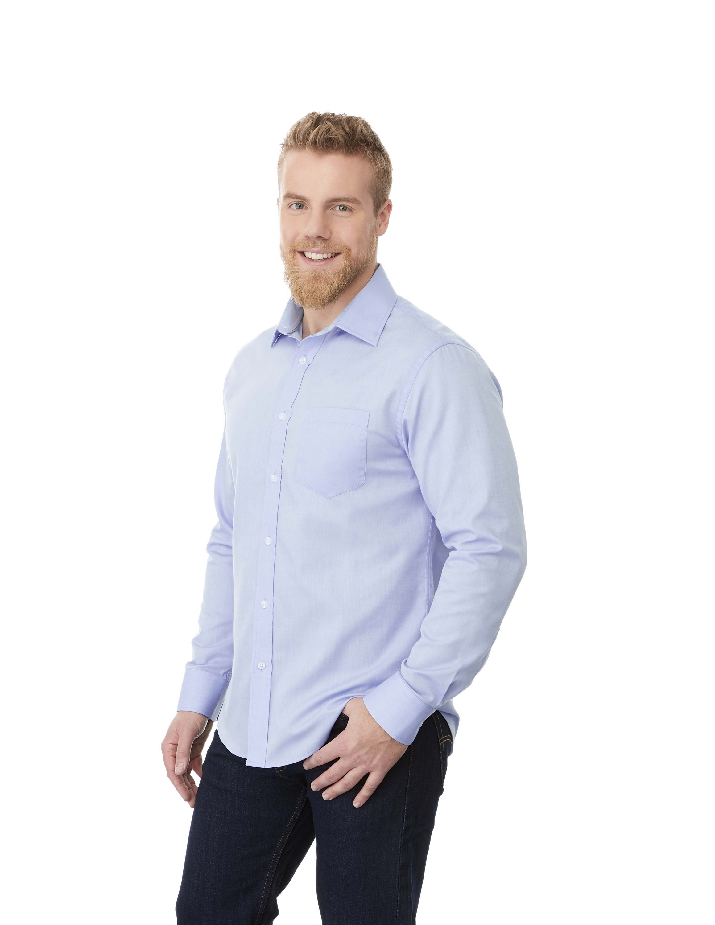 Picture of Men's PIERCE Long Sleeve Button Up Shirt
