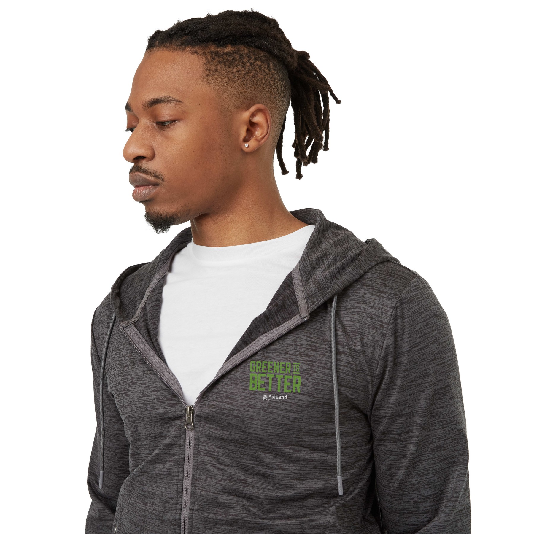 Picture of Men's tentree Stretch Knit Full Zip Hoodie