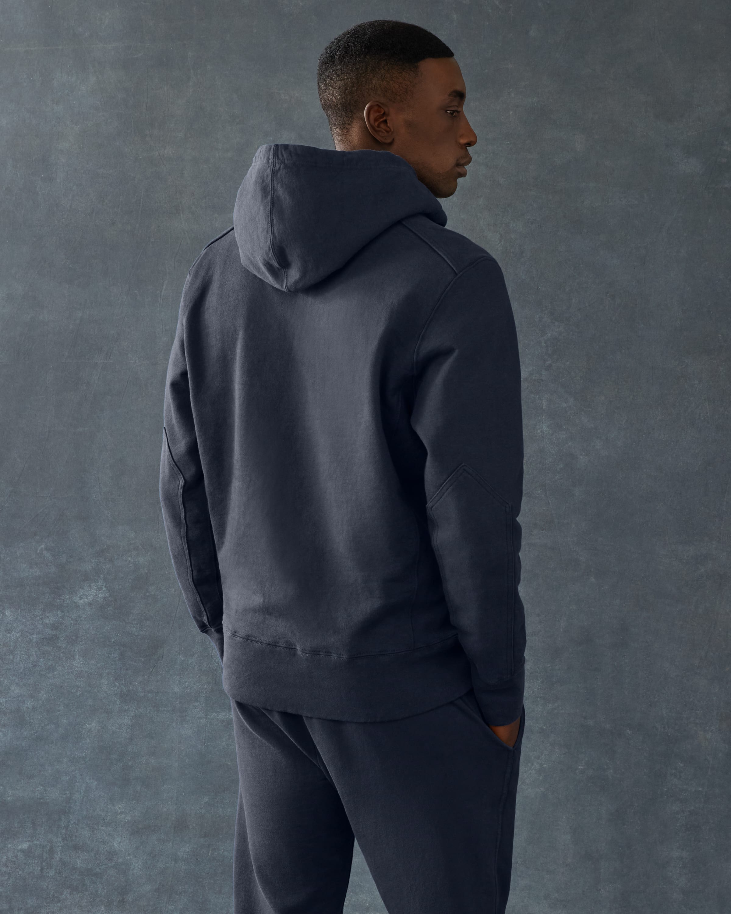 Picture of Men's American Giant Classic Heavyweight Fleece Pullover Hoodie