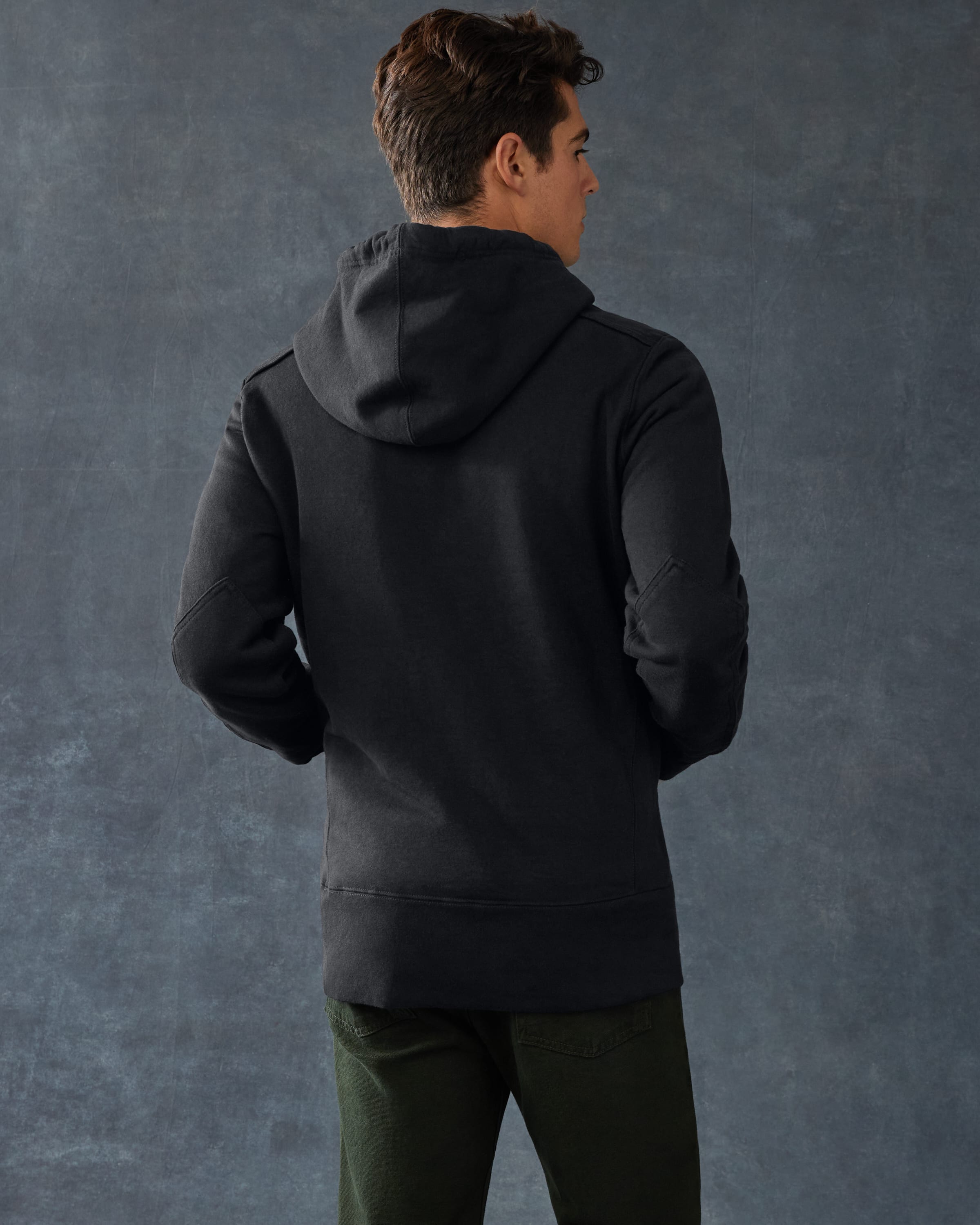 Picture of Men's American Giant Classic Heavyweight Fleece Pullover Hoodie