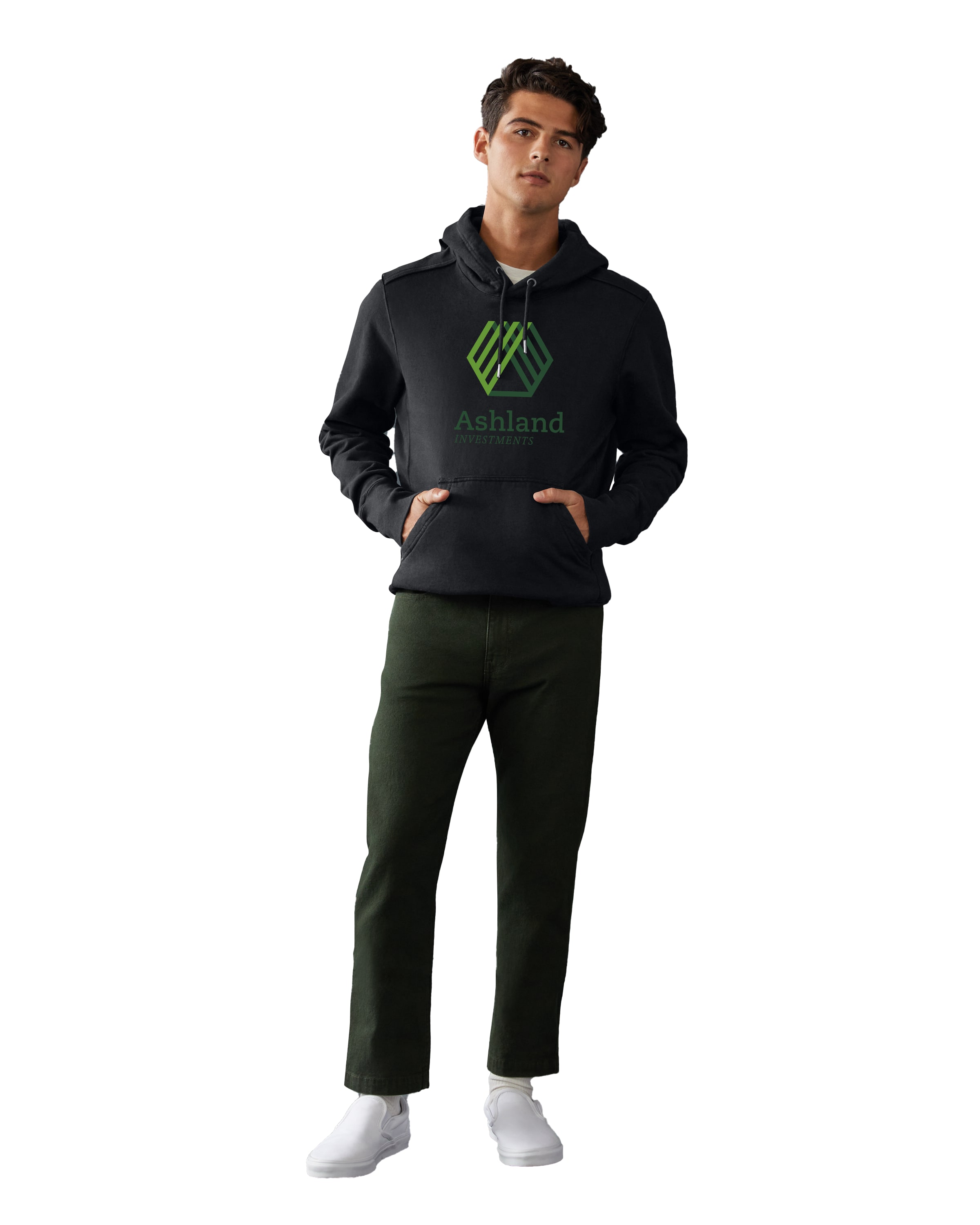 Picture of Men's American Giant Classic Heavyweight Fleece Pullover Hoodie