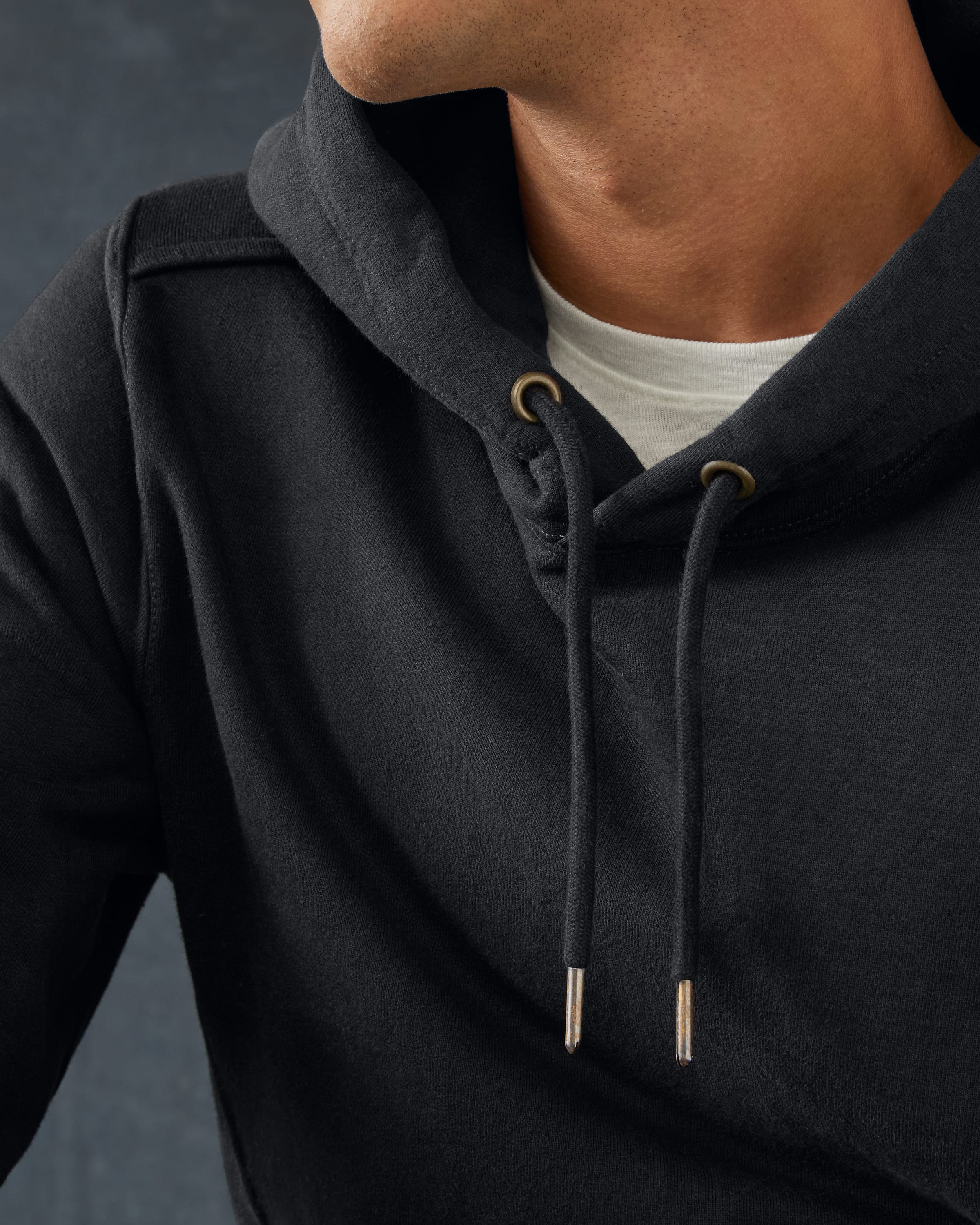 Picture of Men's American Giant Classic Heavyweight Fleece Pullover Hoodie