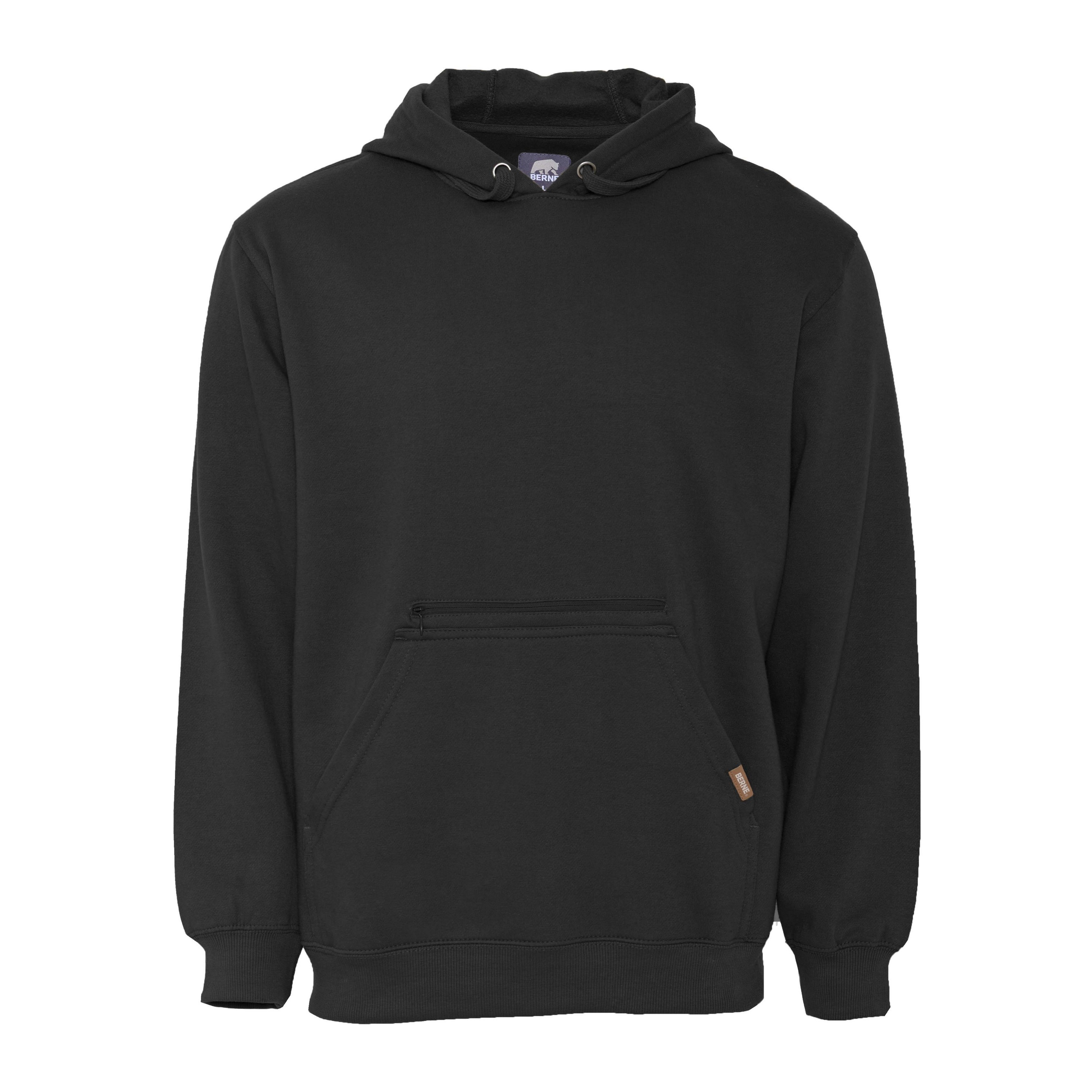 Picture of Berne Heritage Zippered Pocket Hooded Sweatshirt - Men's