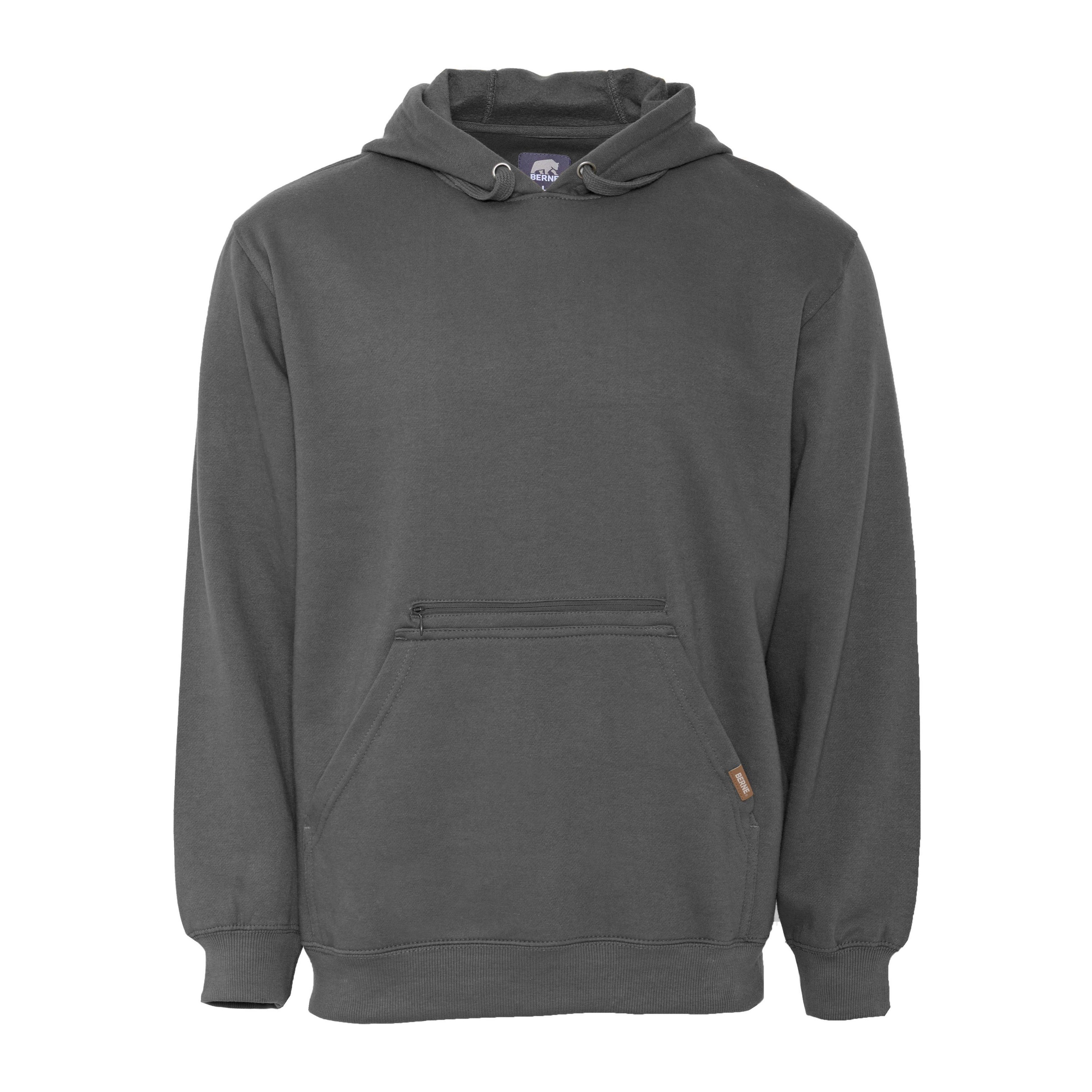 Picture of Berne Heritage Zippered Pocket Hooded Sweatshirt - Men's