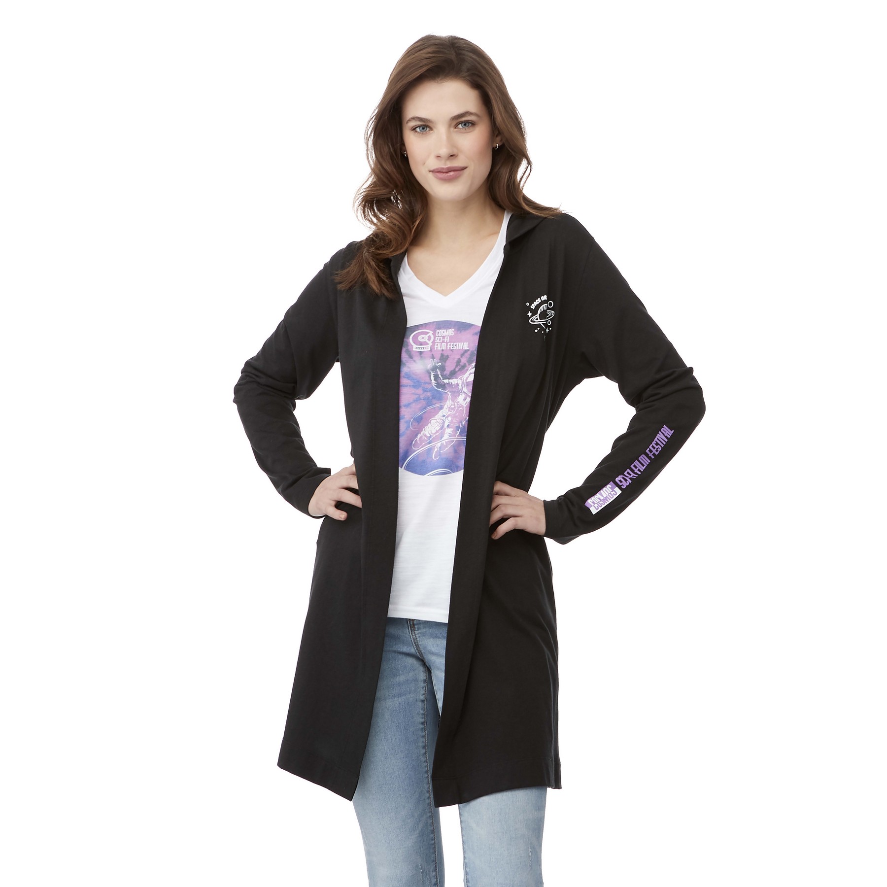 Picture of Womens ASHLAND Knit Hooded Cardi