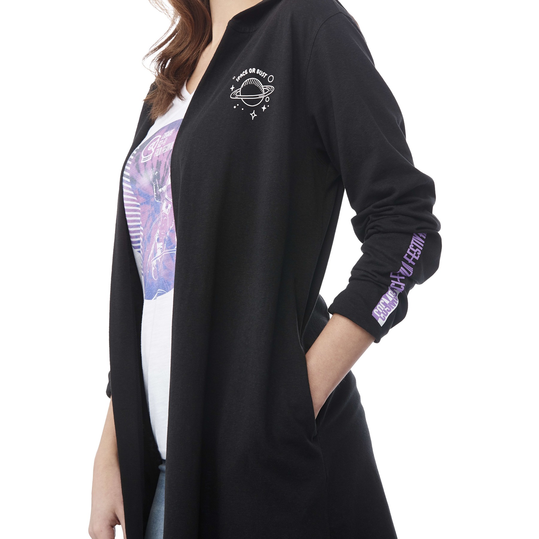 Picture of Womens ASHLAND Knit Hooded Cardi