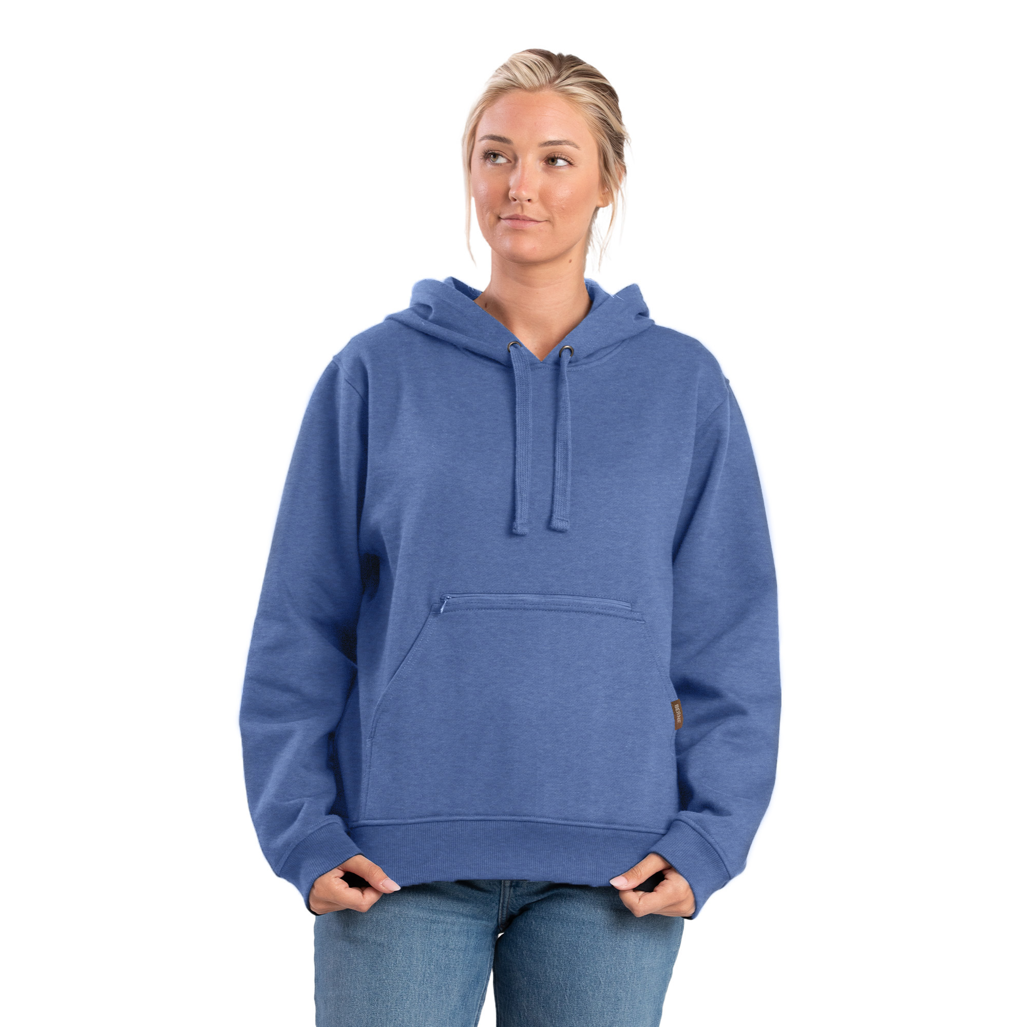 Picture of Berne Heritage Zippered Hooded Pullover Sweatshirt - Women's