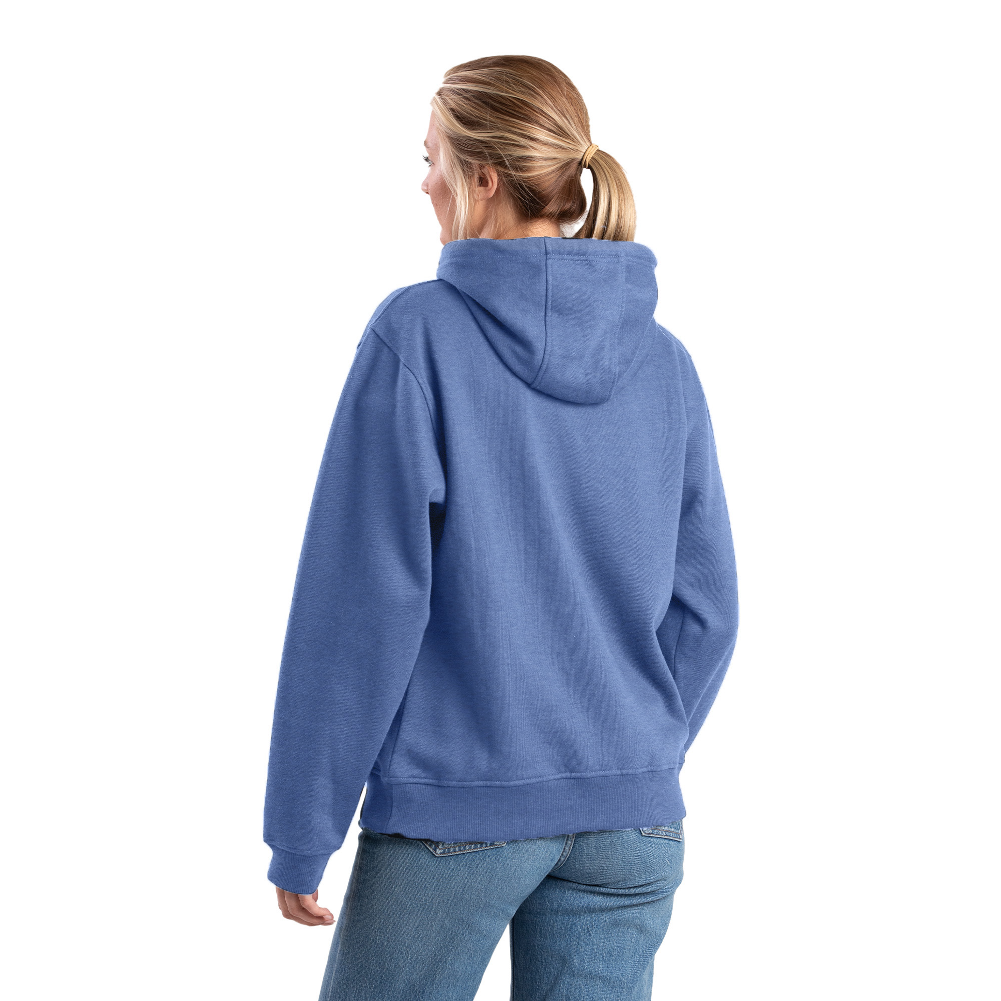 Picture of Berne Heritage Zippered Hooded Pullover Sweatshirt - Women's