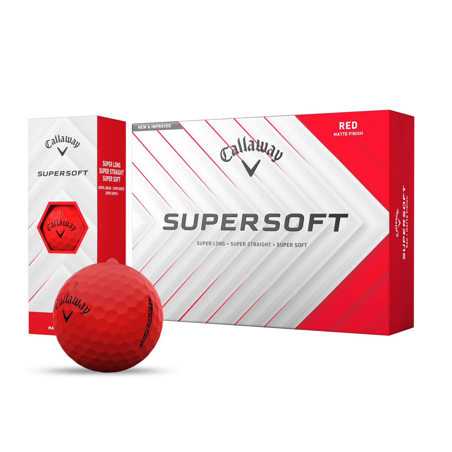 Picture of Callaway Super Soft Red Golf Balls