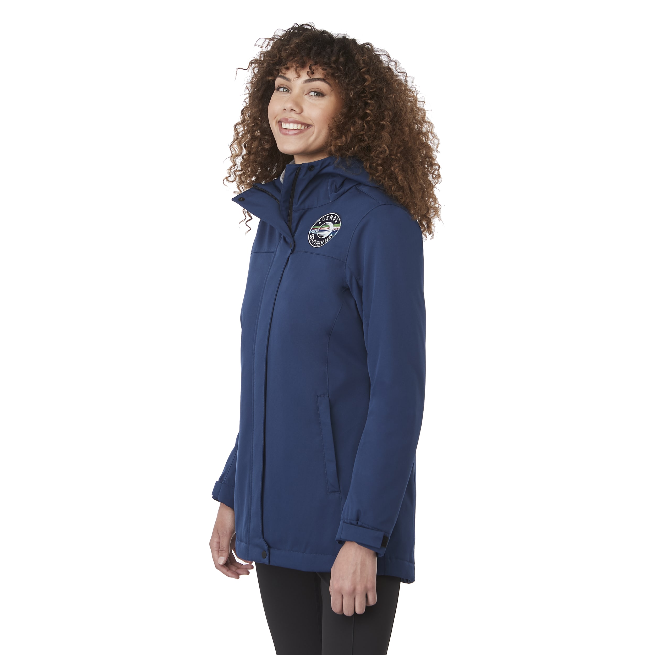 Picture of Women's LENA Eco Water Repellent Insulated Jacket with Hoodie