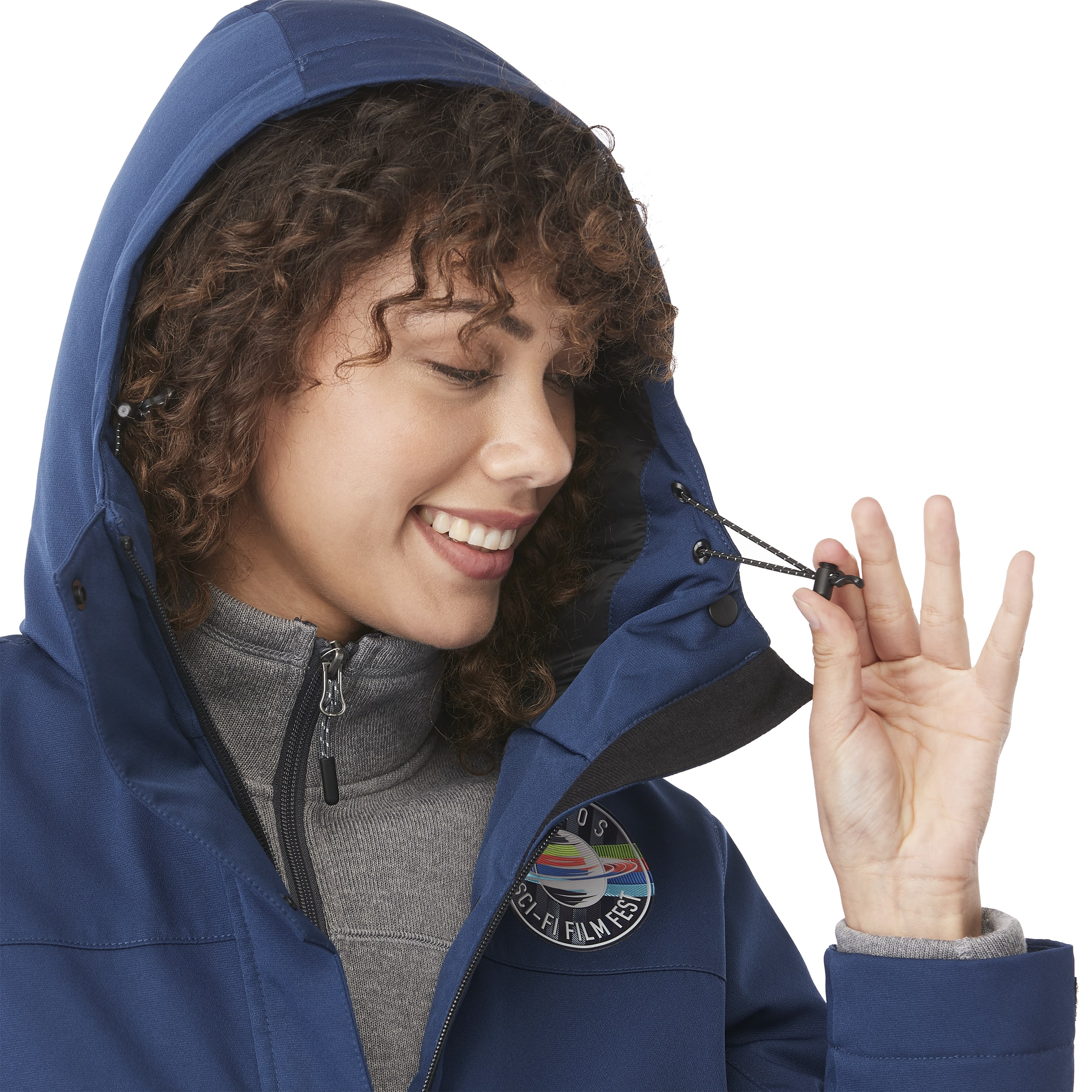 Picture of Women's LENA Eco Water Repellent Insulated Jacket with Hoodie