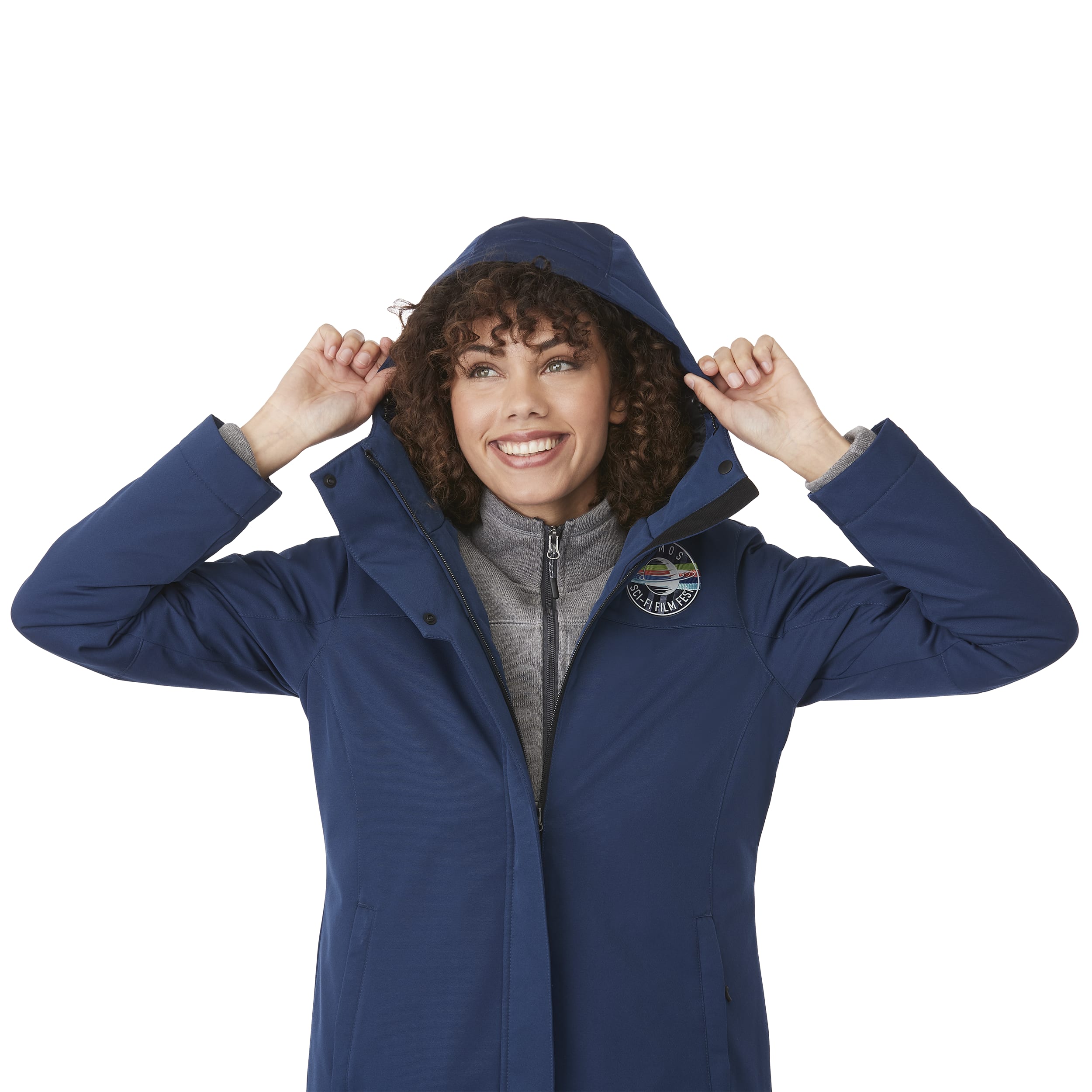 Picture of Women's LENA Eco Water Repellent Insulated Jacket with Hoodie