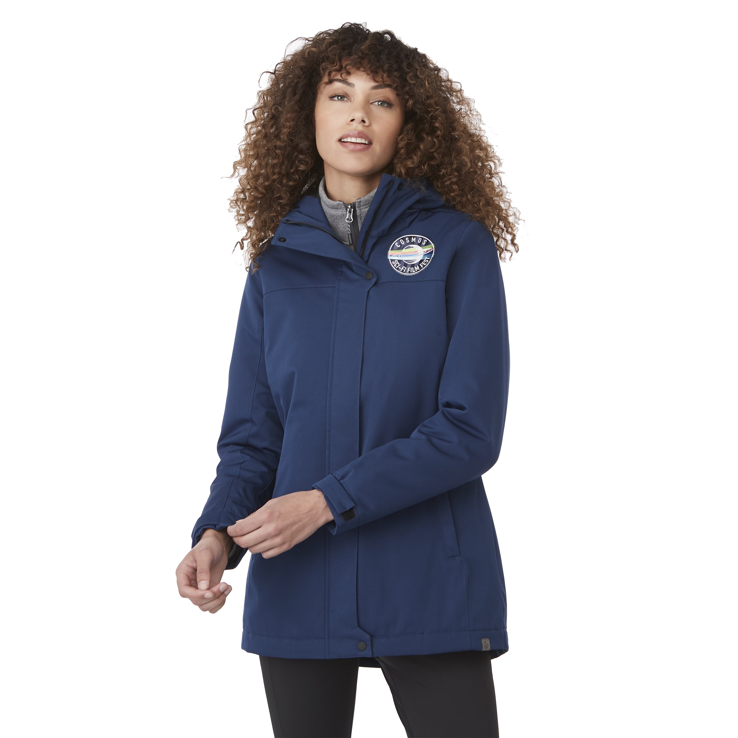 Picture of Women's LENA Eco Water Repellent Insulated Jacket with Hoodie