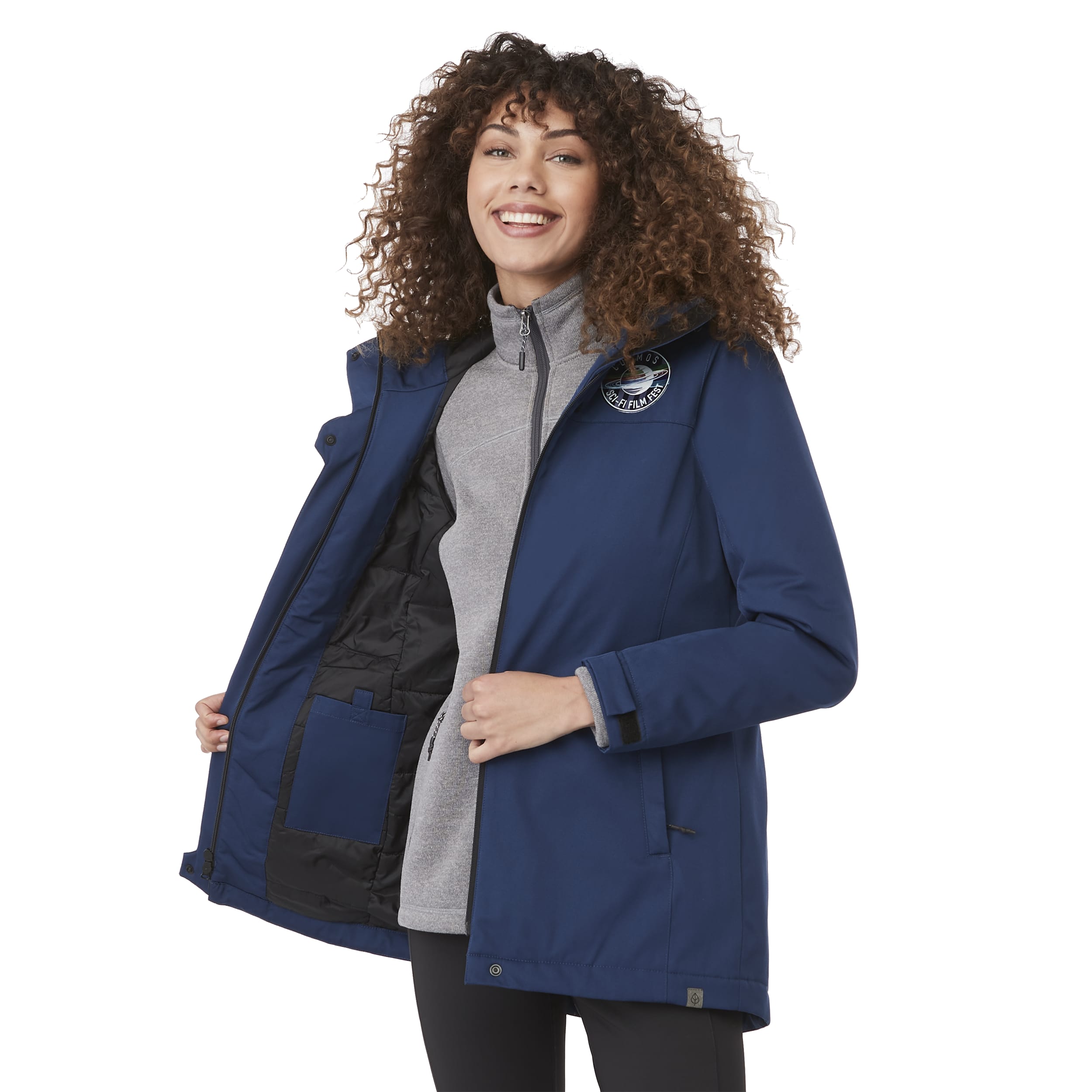Picture of Women's LENA Eco Water Repellent Insulated Jacket with Hoodie