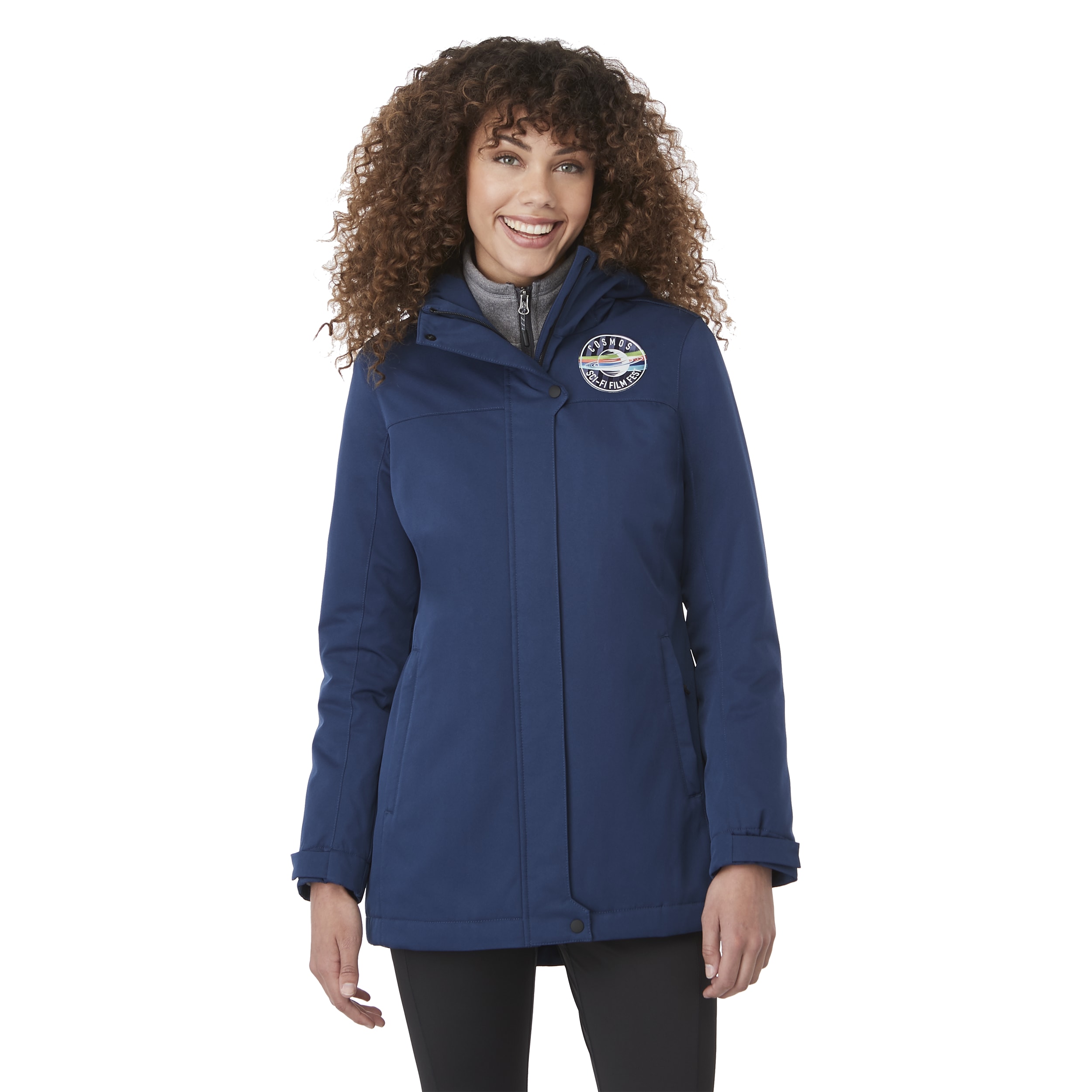 Picture of Women's LENA Eco Water Repellent Insulated Jacket with Hoodie