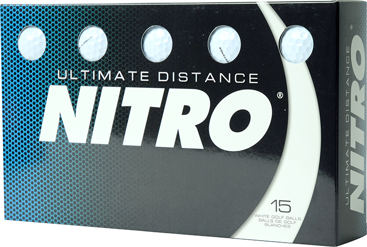 Picture of Nitro Ultimate Distance Golf Balls - 15 Ball Pack