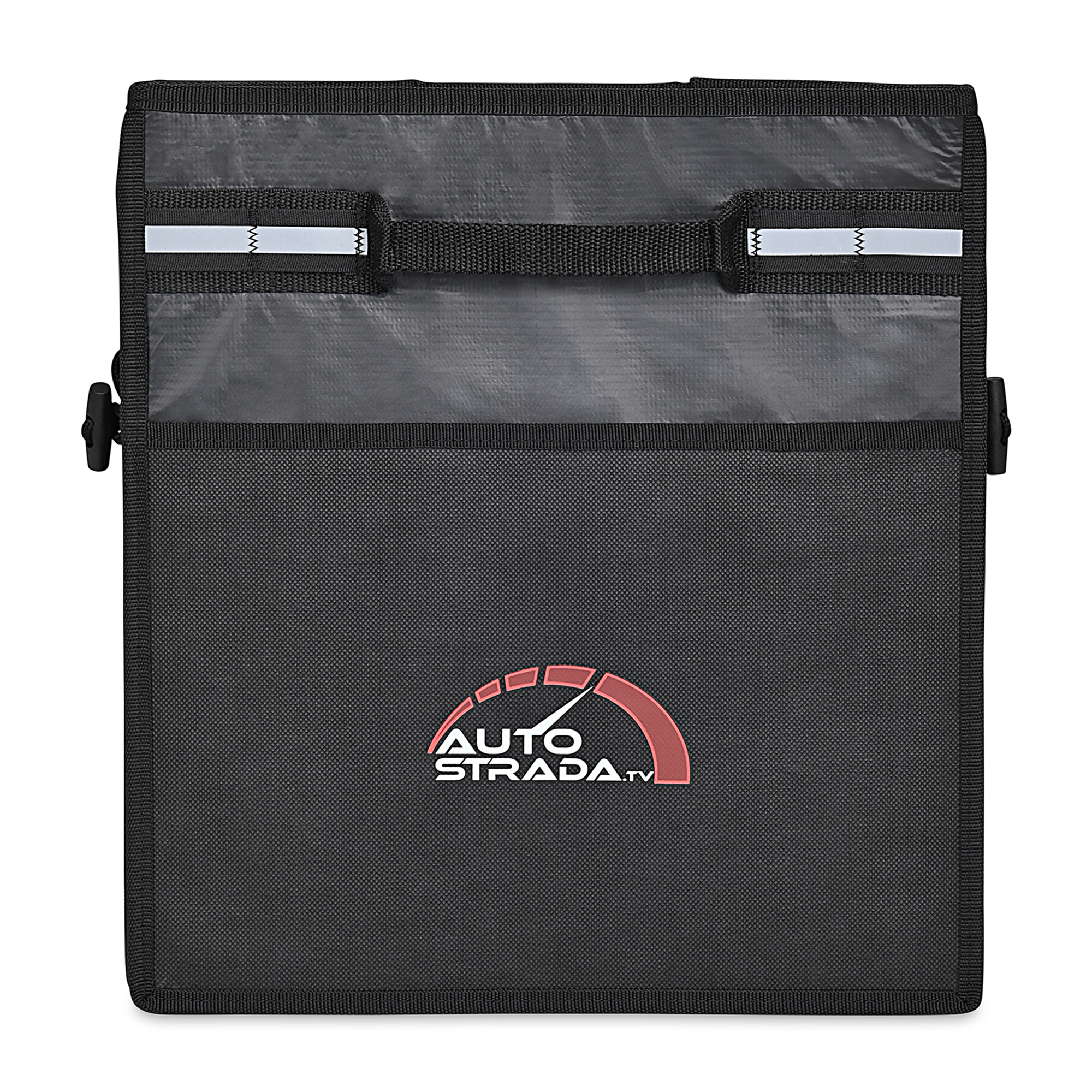 Picture of Structure Laminated Recycled Non-Woven Cargo Box with Cooler - Black
