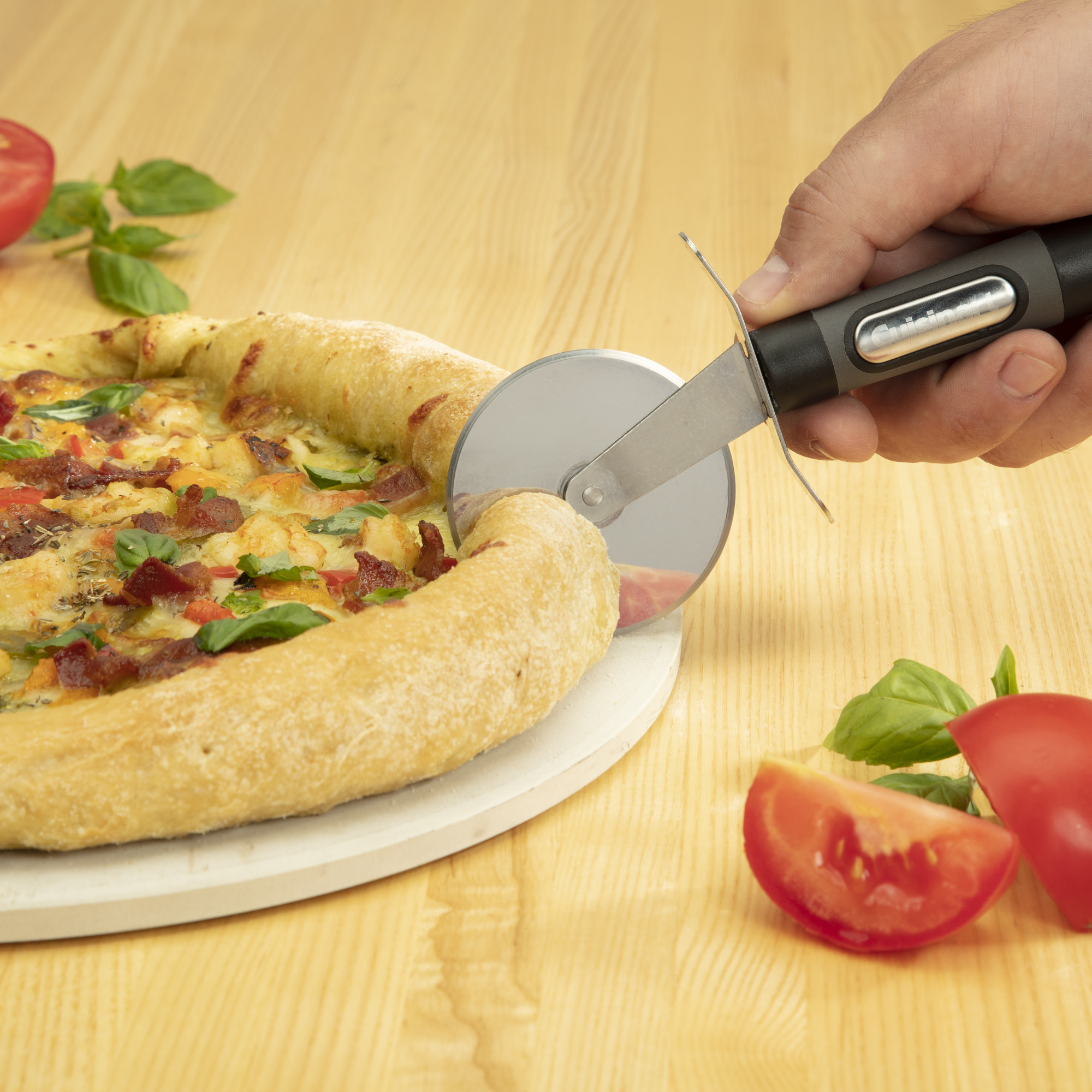 Picture of Cuisinart Outdoors 3 Piece Pizza Grill Set - Stainless Steel