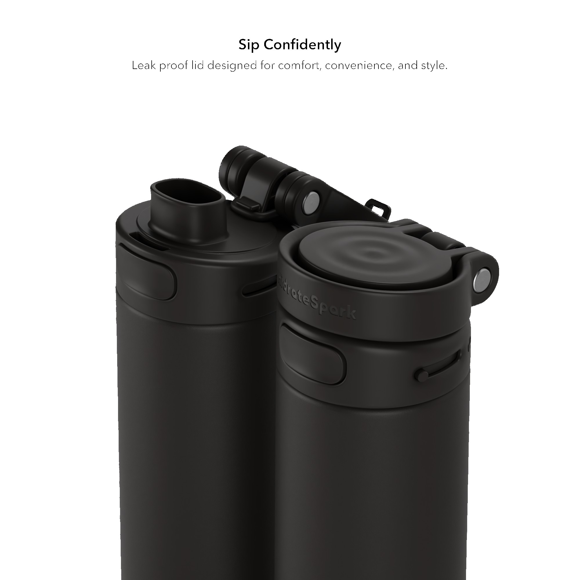 Picture of HidrateSpark® 21 oz. PRO 2 Bottle with Chug Lid, Laser, Premium
