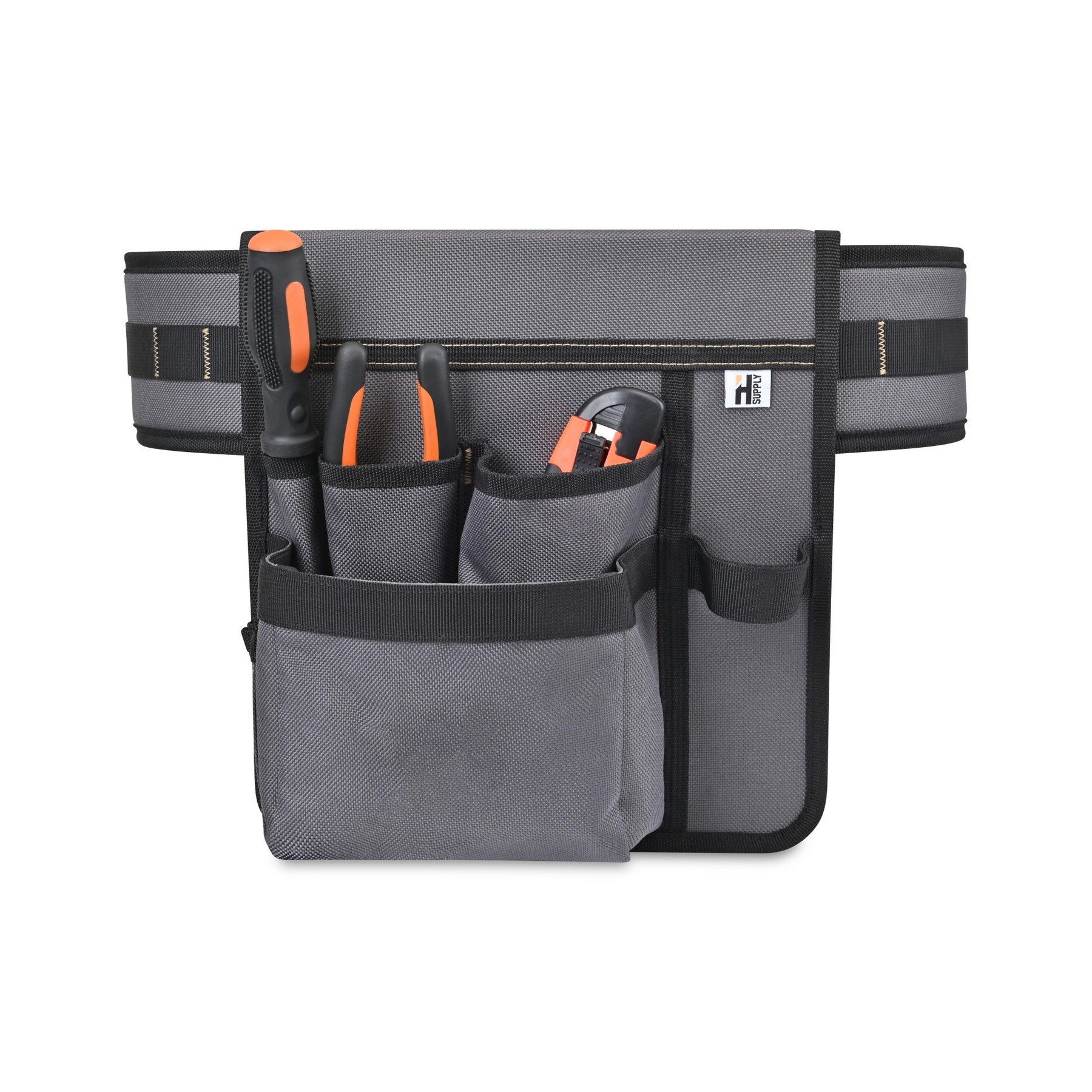 Picture of Heritage Supply Pro Recycled rPET Tool Belt Pouch - Dark Grey