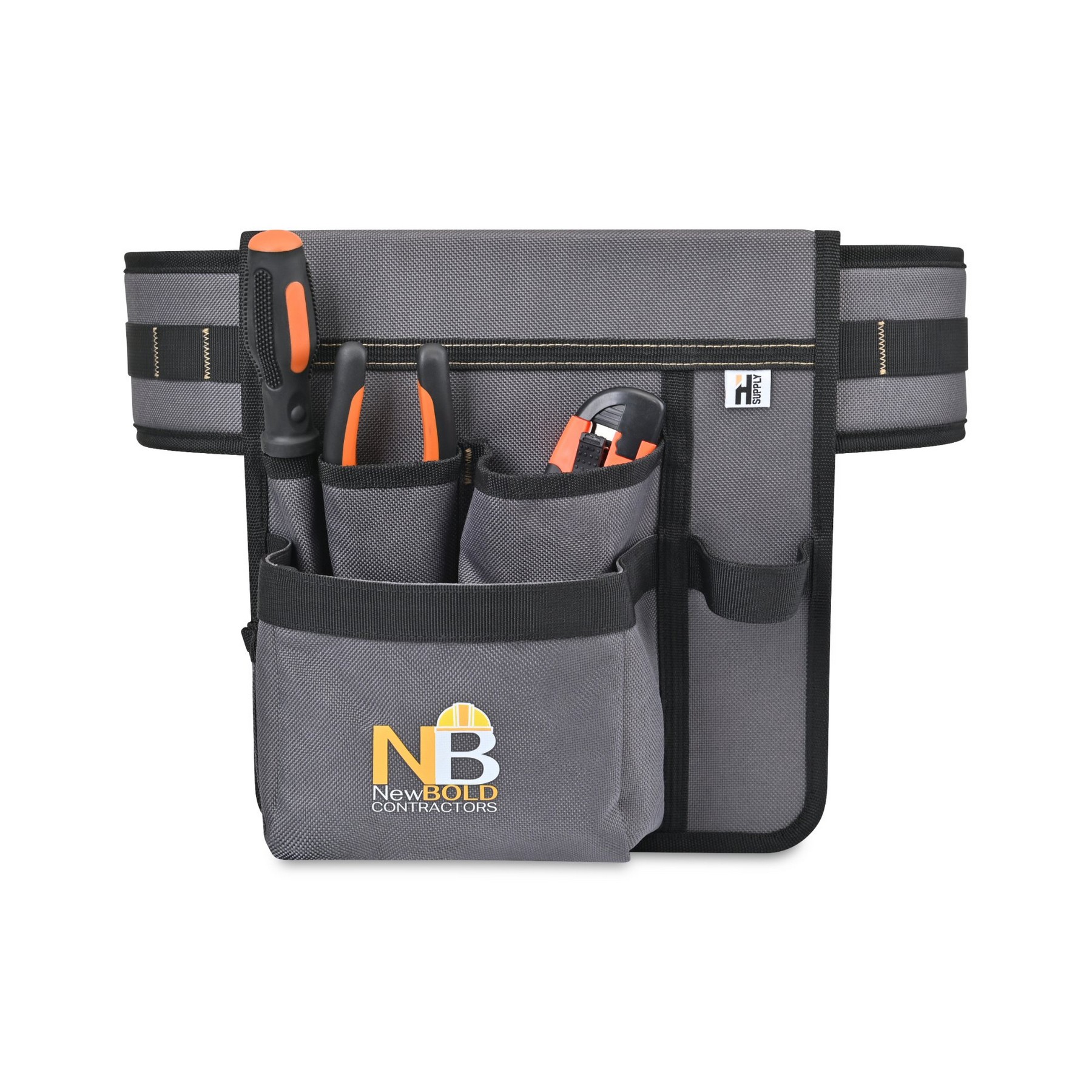 Picture of Heritage Supply Pro Recycled rPET Tool Belt Pouch - Dark Grey