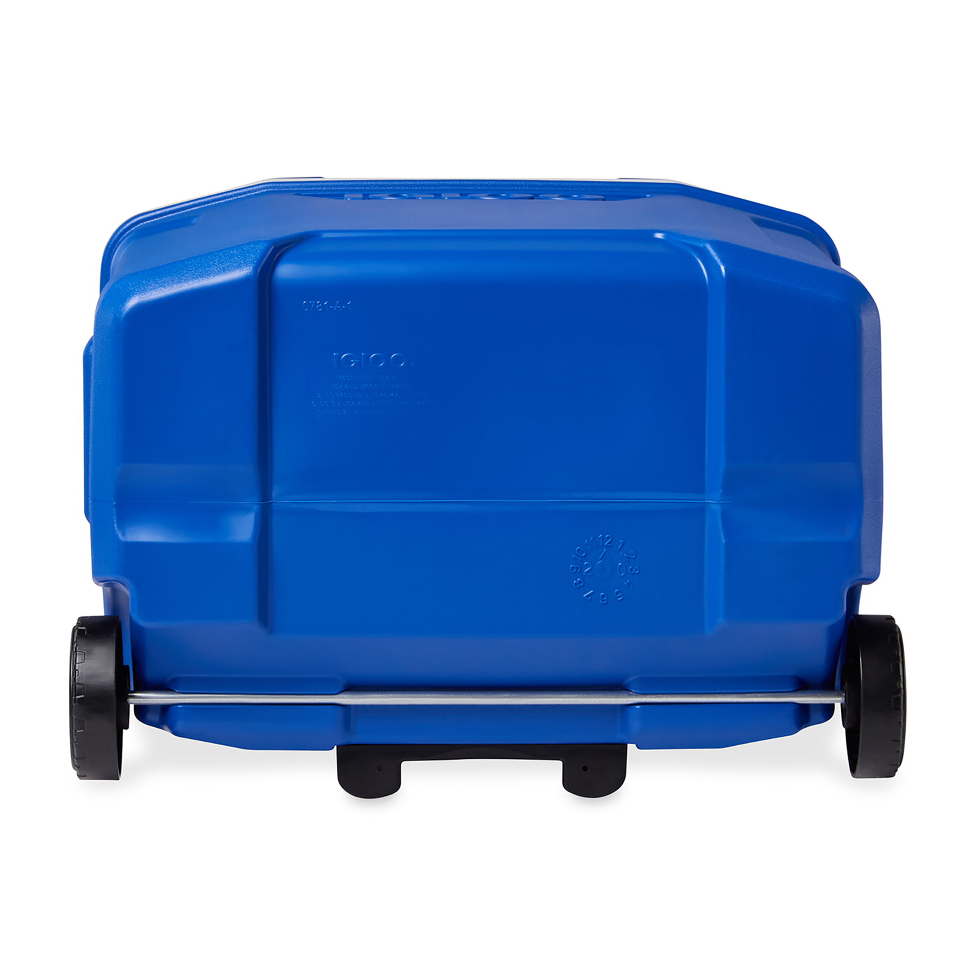 Picture of Igloo Profile II 28 Qt Roller Cooler - White-Majestic Blue