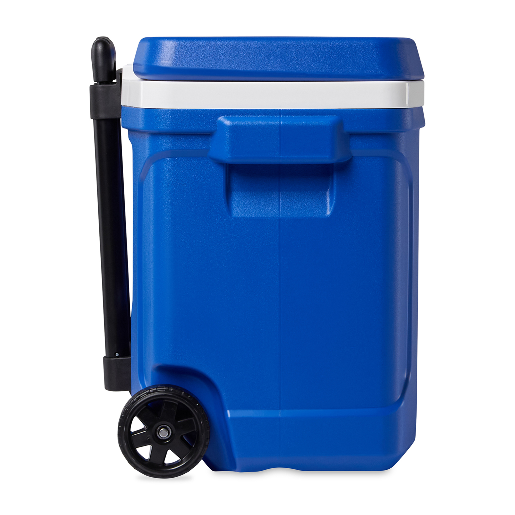 Picture of Igloo Profile II 28 Qt Roller Cooler - White-Majestic Blue
