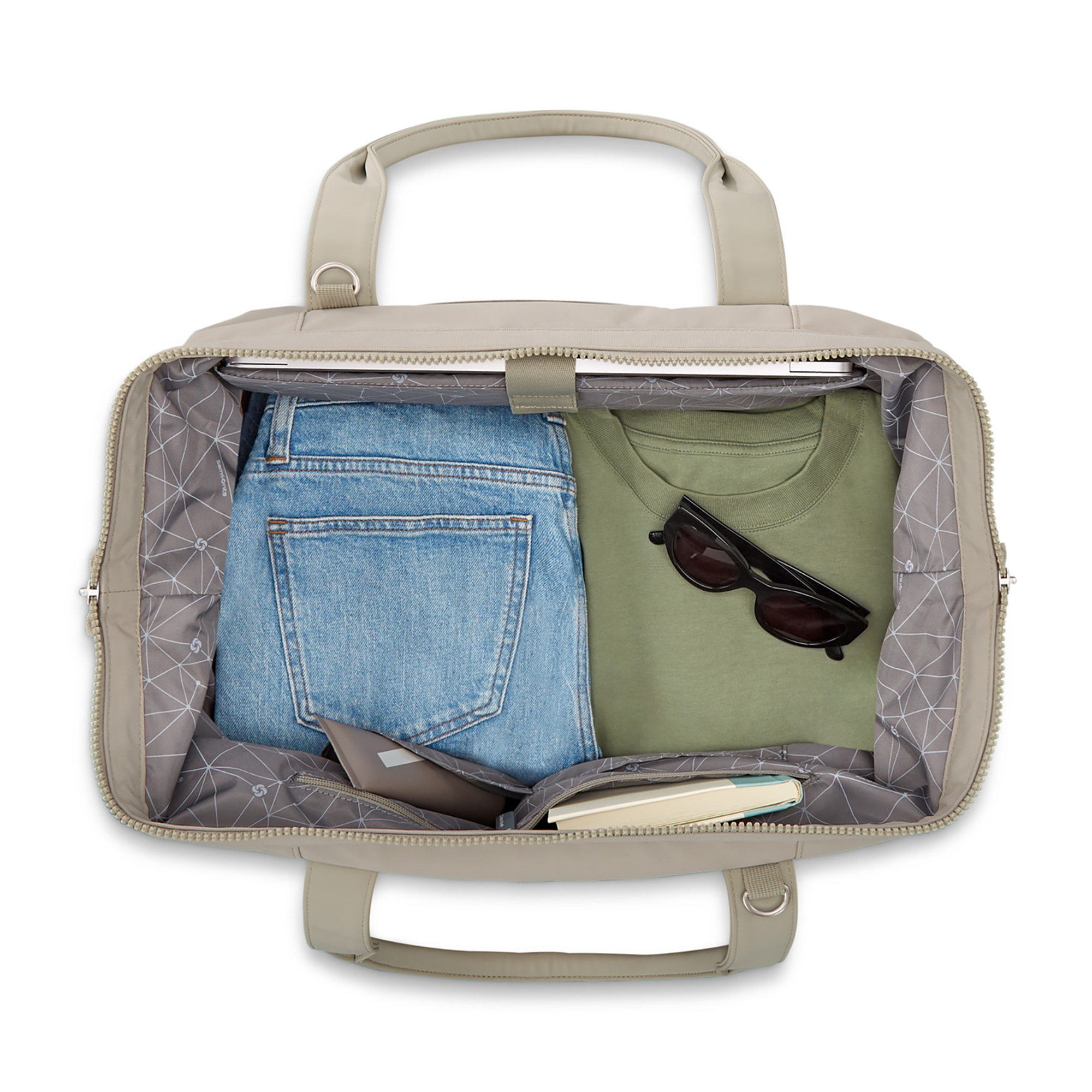 Picture of Samsonite Better Than Basic Weekender - Limestone
