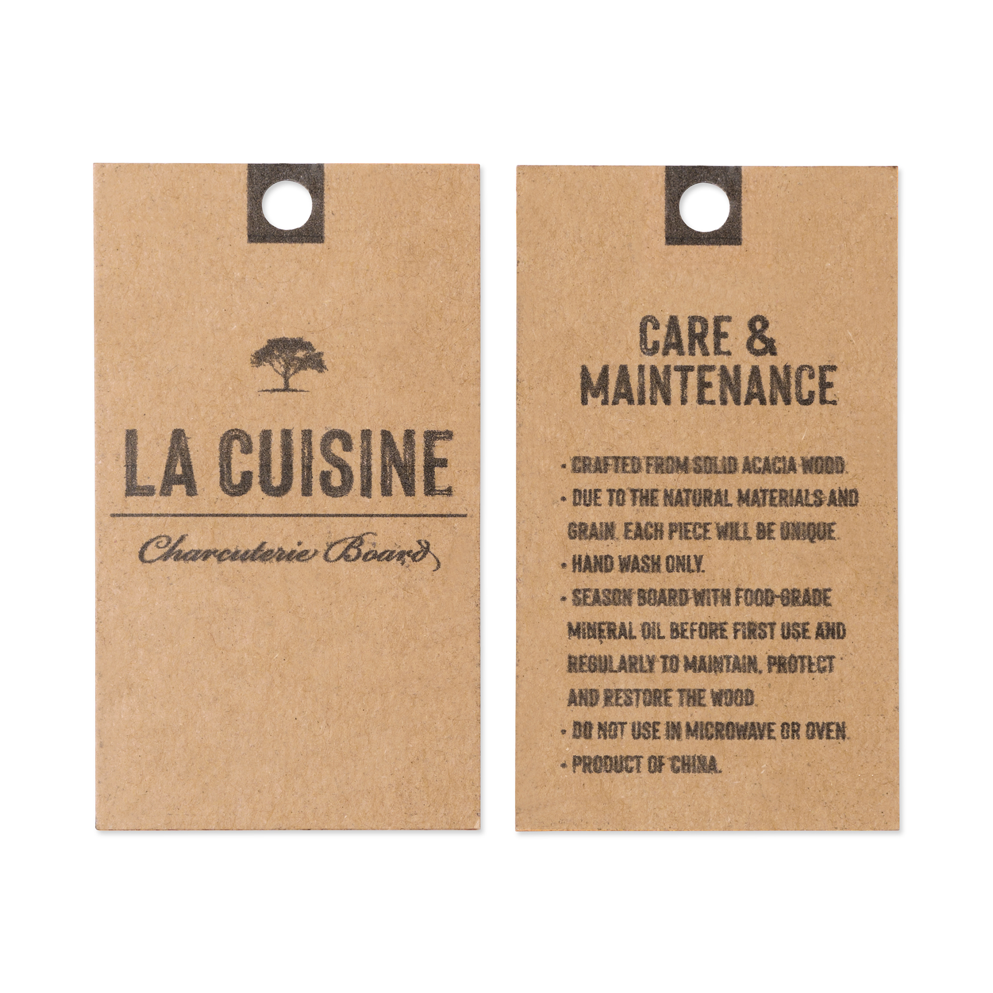 Picture of La Cuisine Charcuterie & Pizza Board - Wood