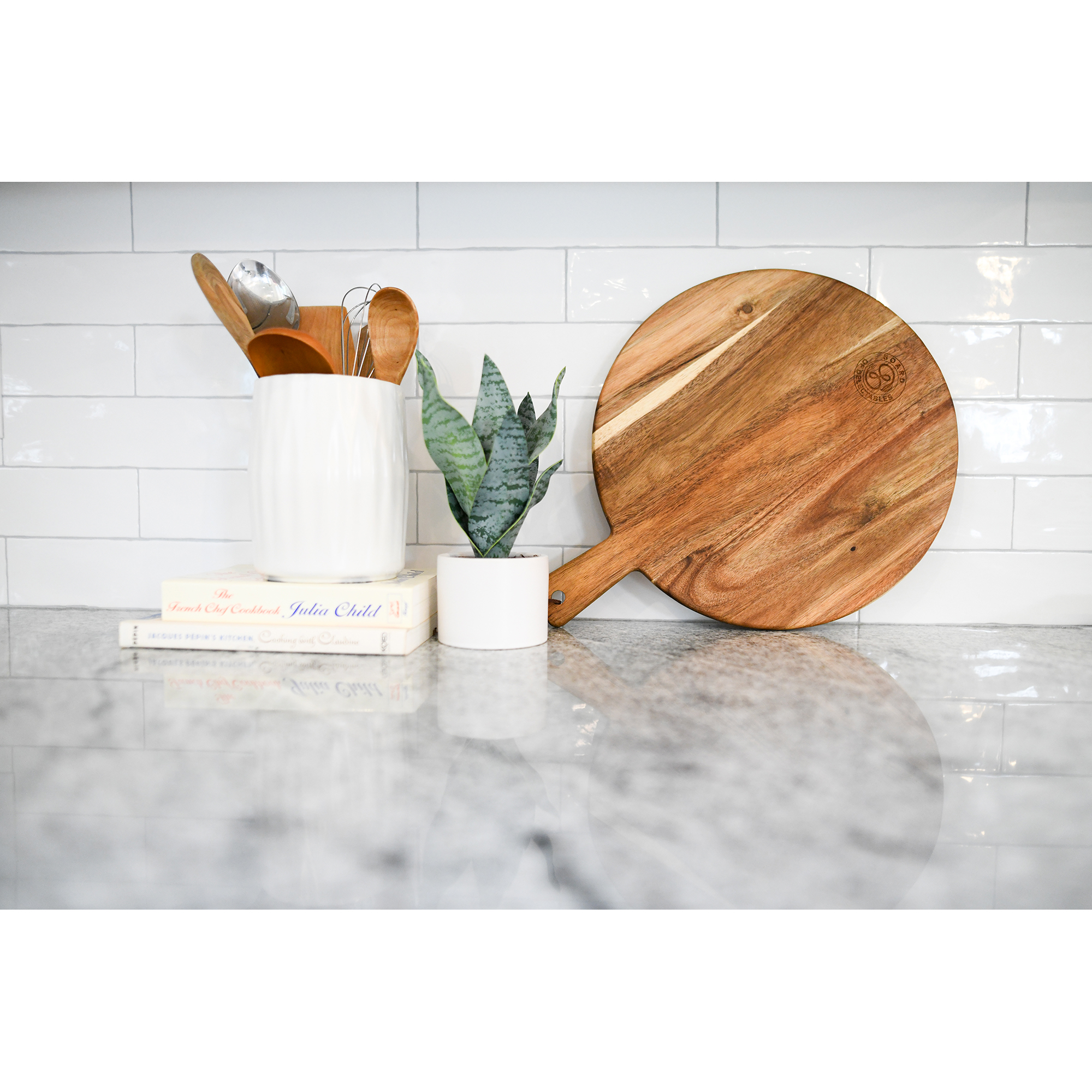 Picture of La Cuisine Charcuterie & Pizza Board - Wood