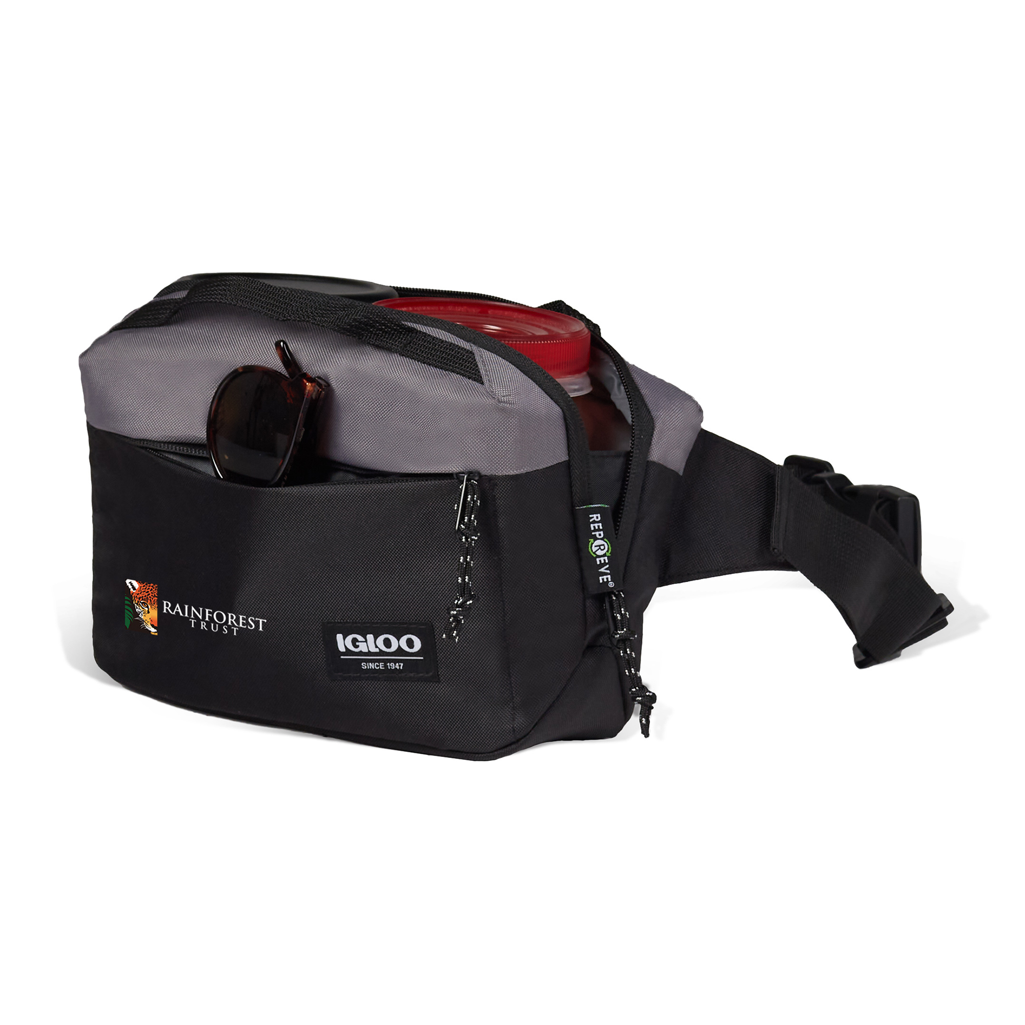 Picture of Igloo Fundamentals Hip Pack Cooler - Black-Dark Grey