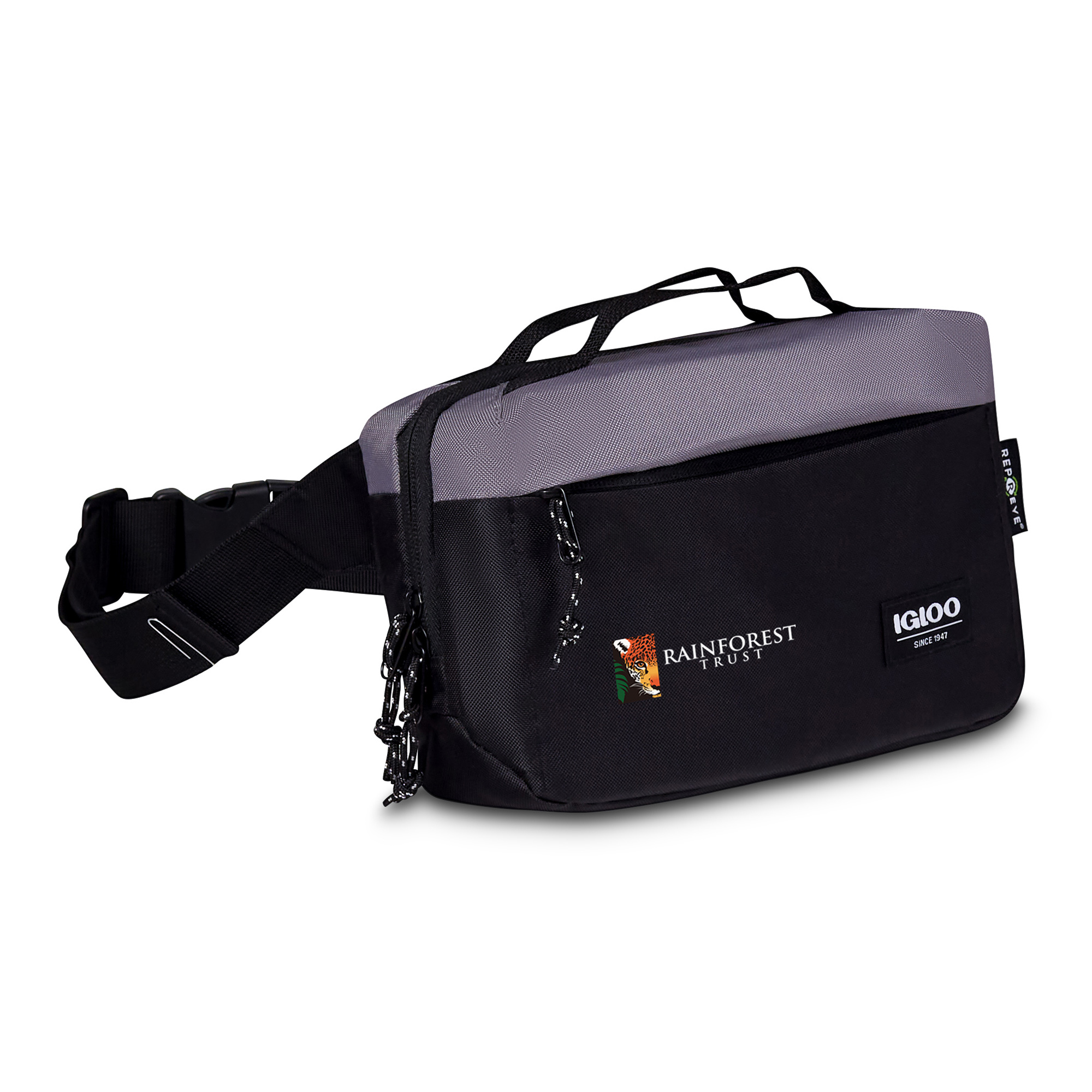 Picture of Igloo Fundamentals Hip Pack Cooler - Black-Dark Grey