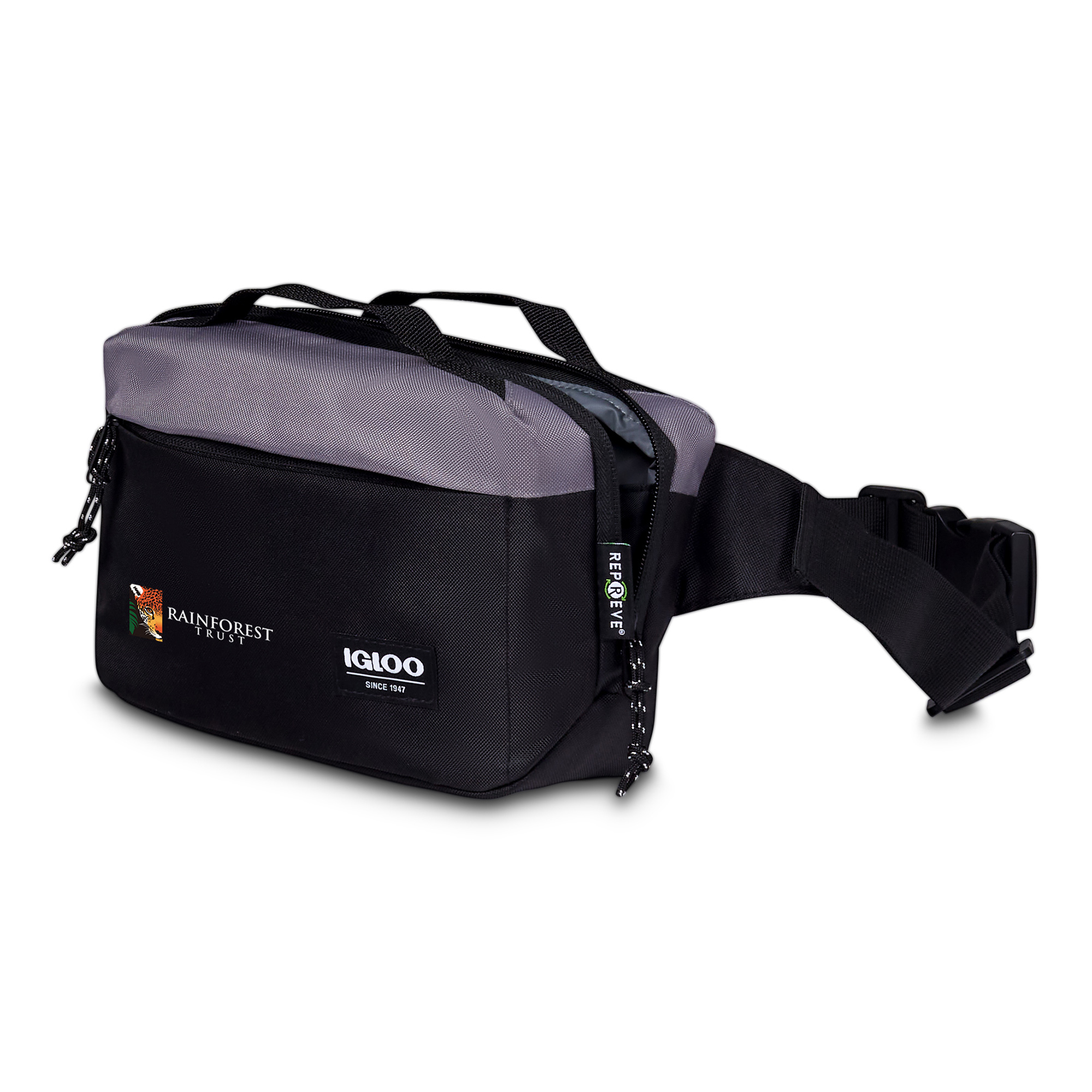 Picture of Igloo Fundamentals Hip Pack Cooler - Black-Dark Grey