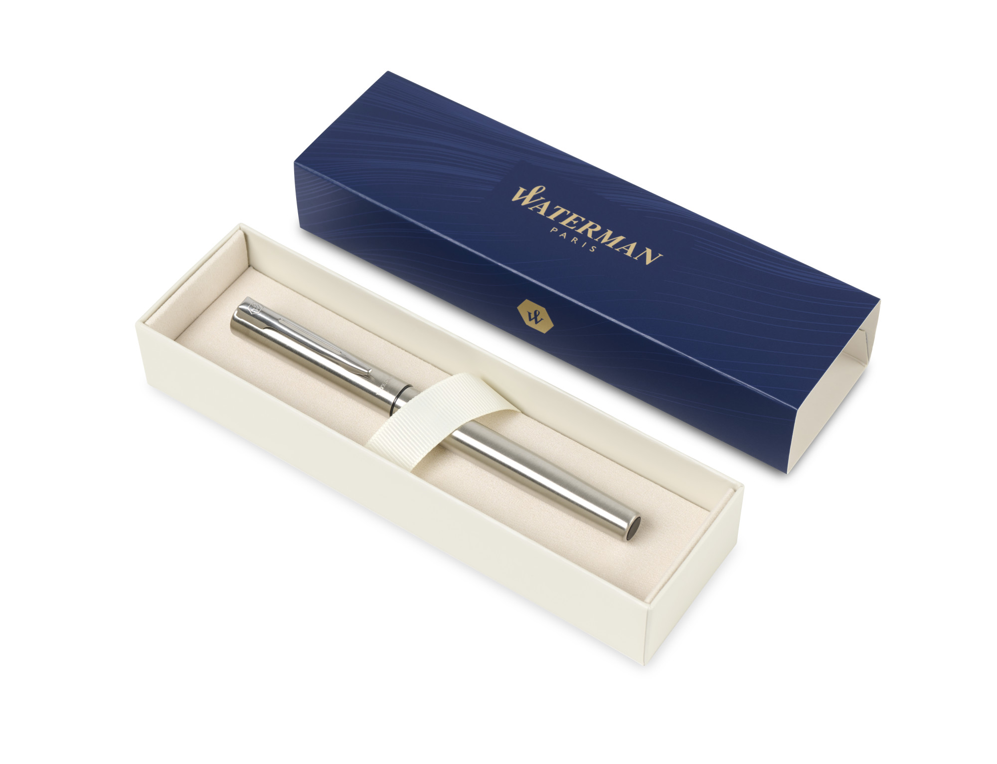 Picture of Waterman Allure Rollerball - Chrome - Silver Trim
