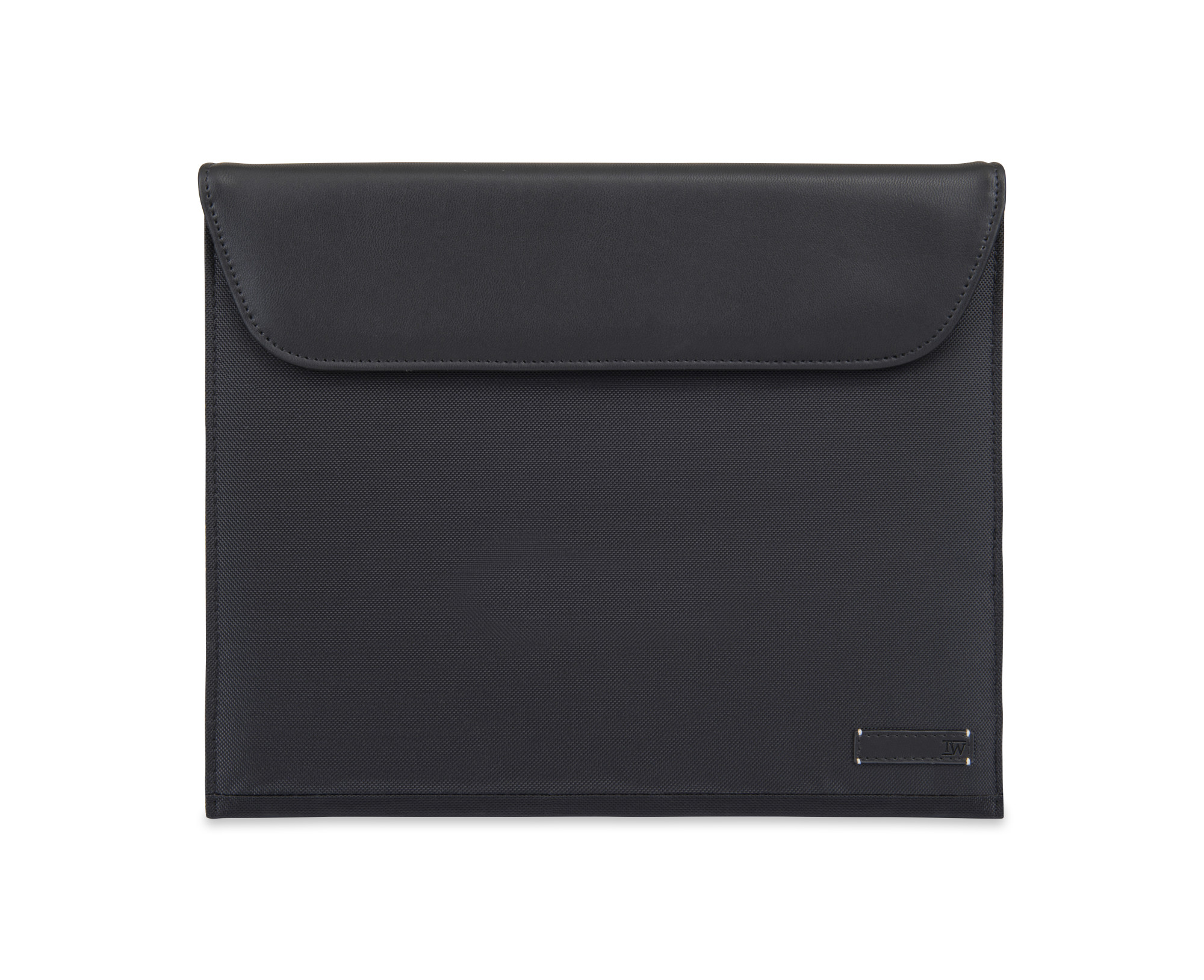Picture of Travis & Wells Lennox Recycled Nylon Padfolio - Black