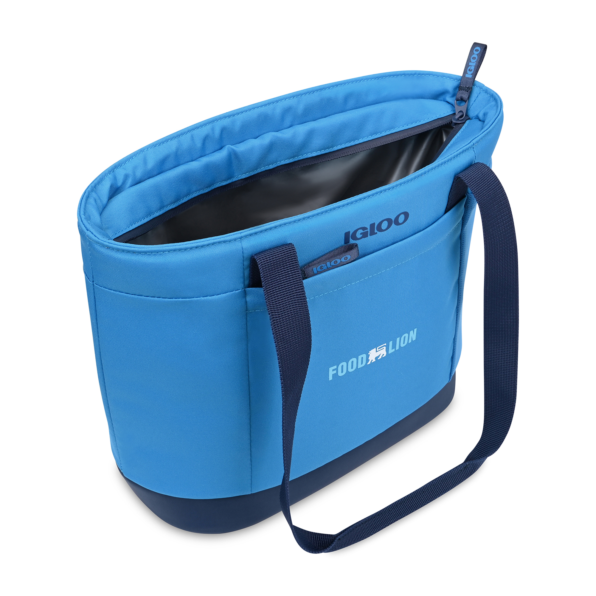 Picture of Igloo Day Chiller Recycled Poly 9 Can Tote Soft Cooler - Brilliant Blue