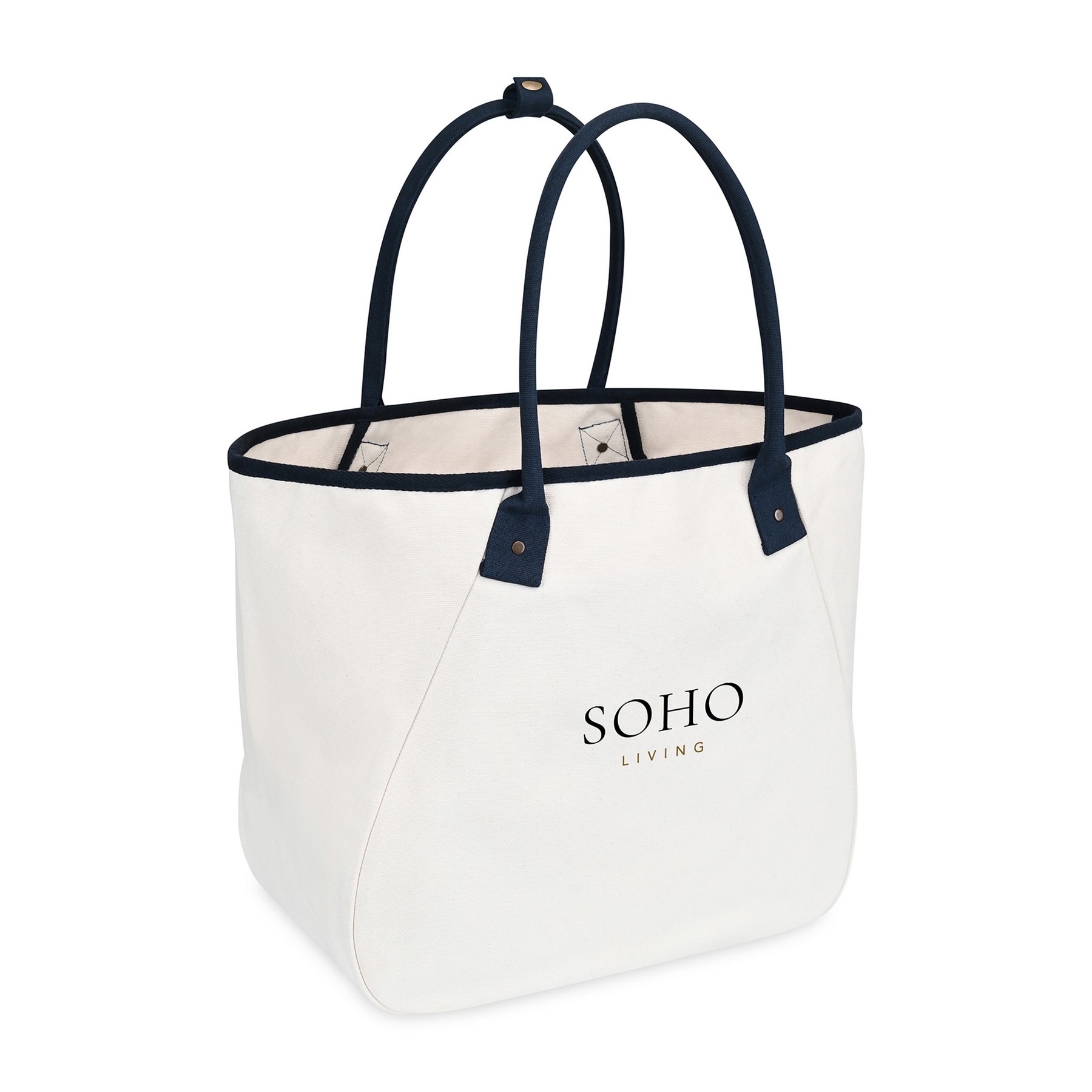 Picture of Market Street Tapered Carryall Tote - Navy