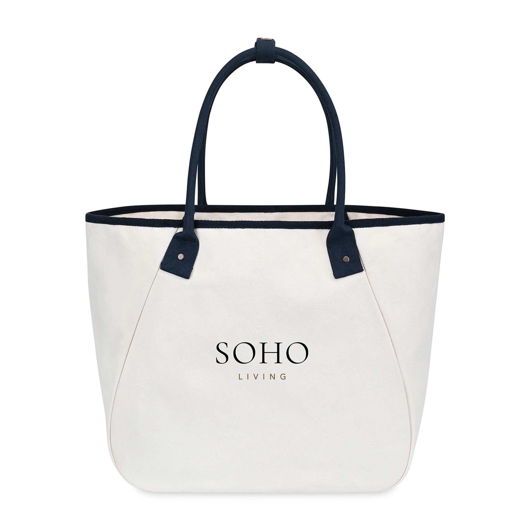 Picture of Market Street Tapered Carryall Tote - Navy