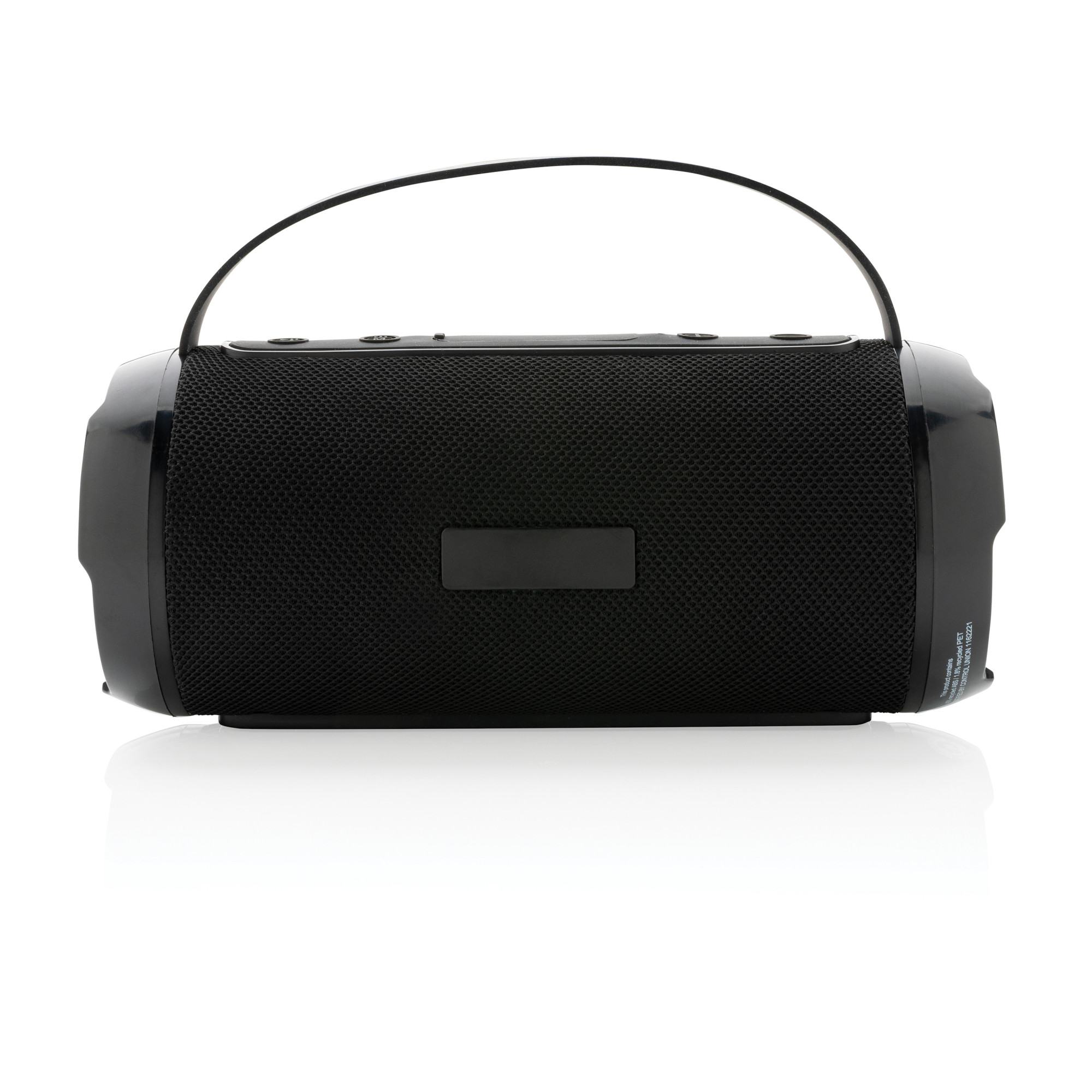 Picture of Recycled Plastic Soundboom Waterproof 6W Speaker - Black
