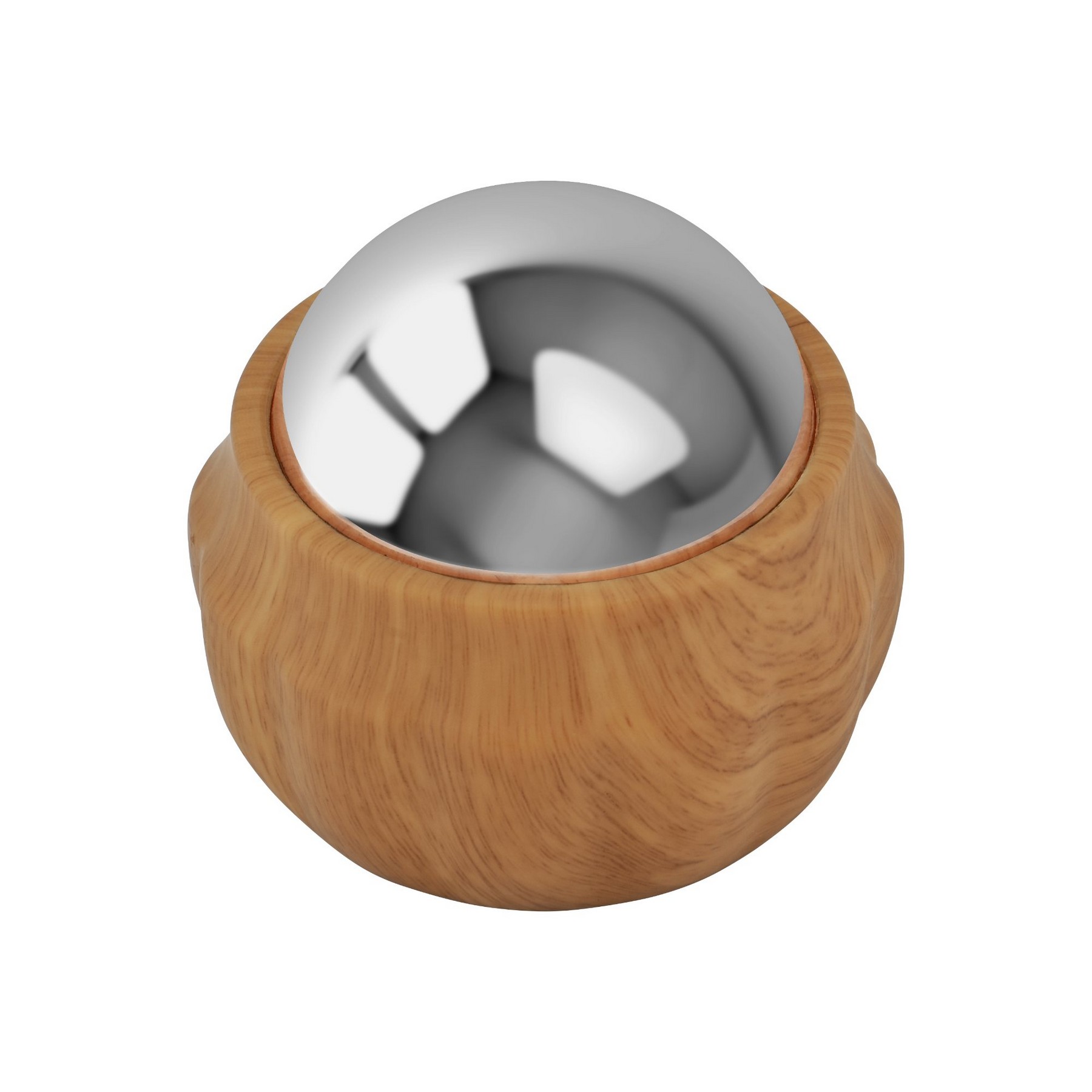 Picture of Well Studio Massage Roller Muscle Recovery - Wood