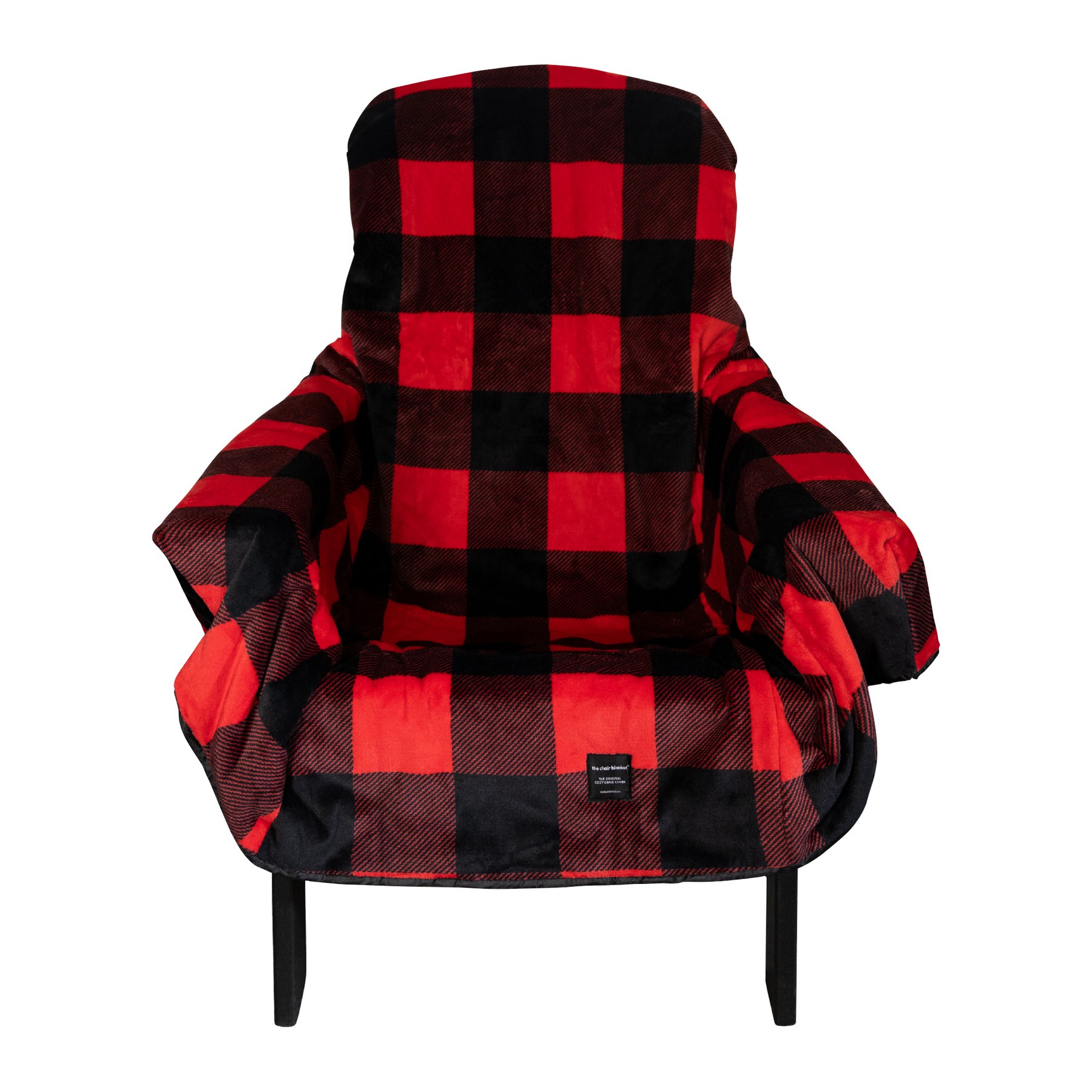 Picture of City Bonfires The Chair Blanket - Buffalo Plaid