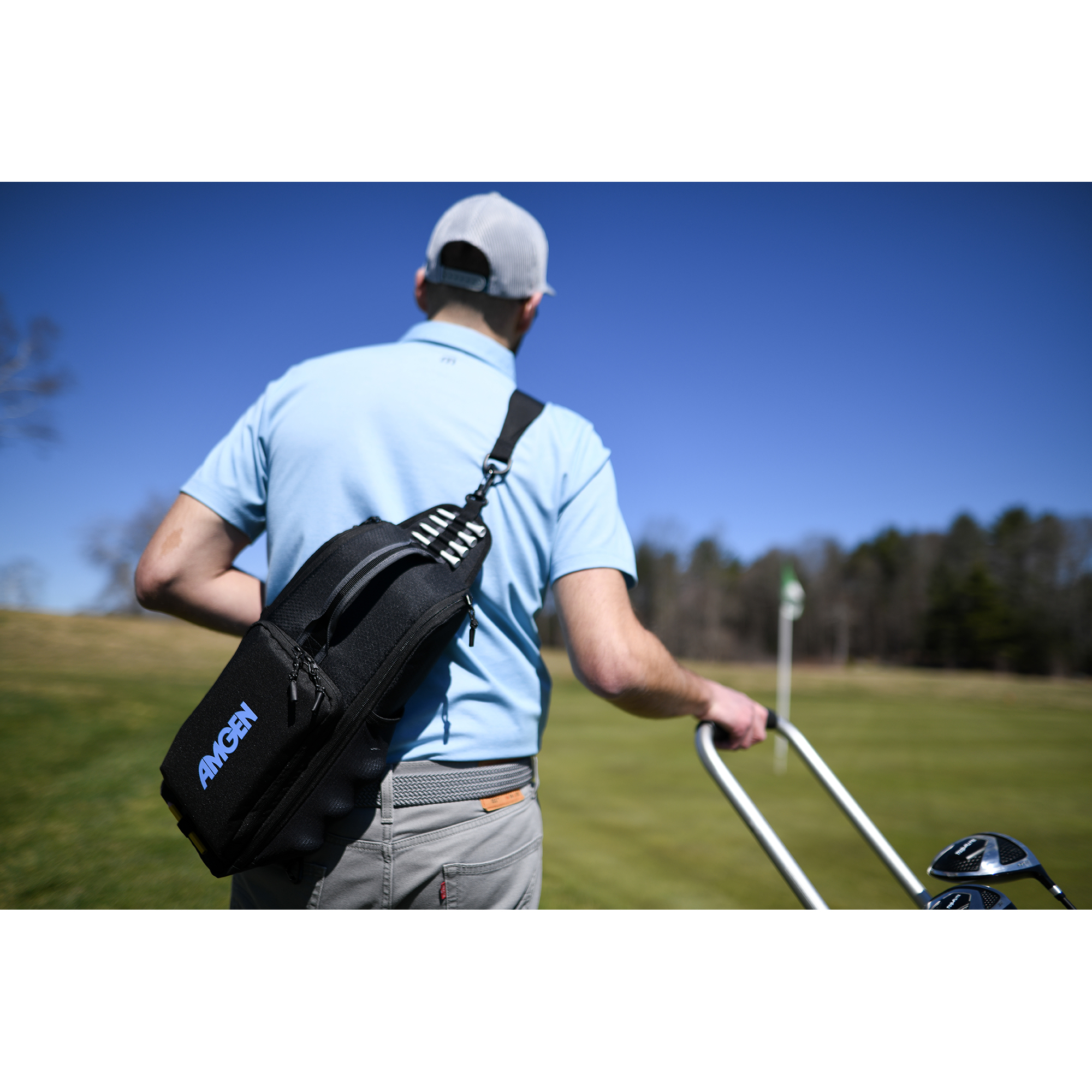 Picture of Golf Links Recycled rPET Cooler - Black