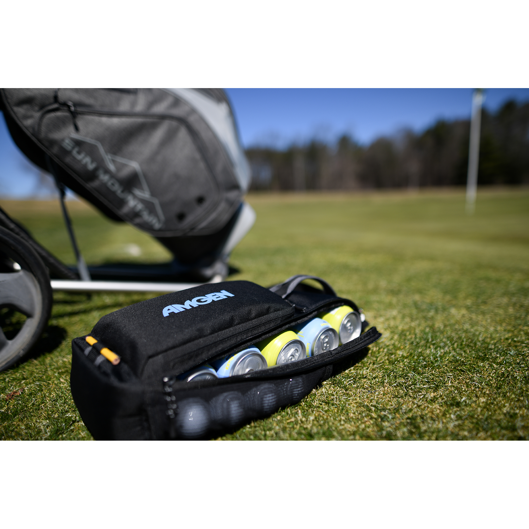 Picture of Golf Links Recycled rPET Cooler - Black