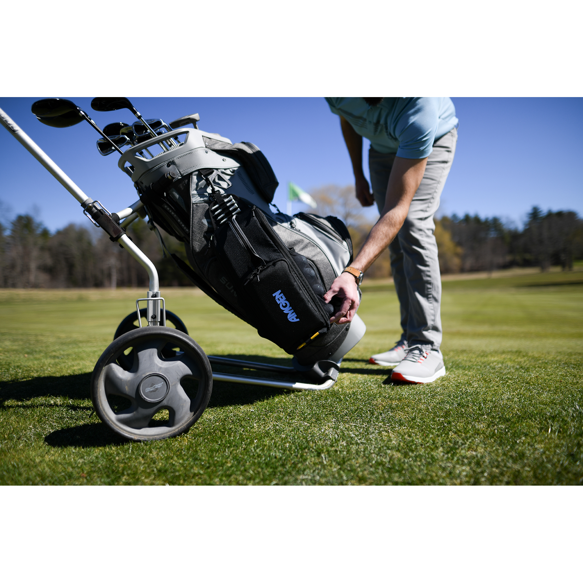 Picture of Golf Links Recycled rPET Cooler - Black