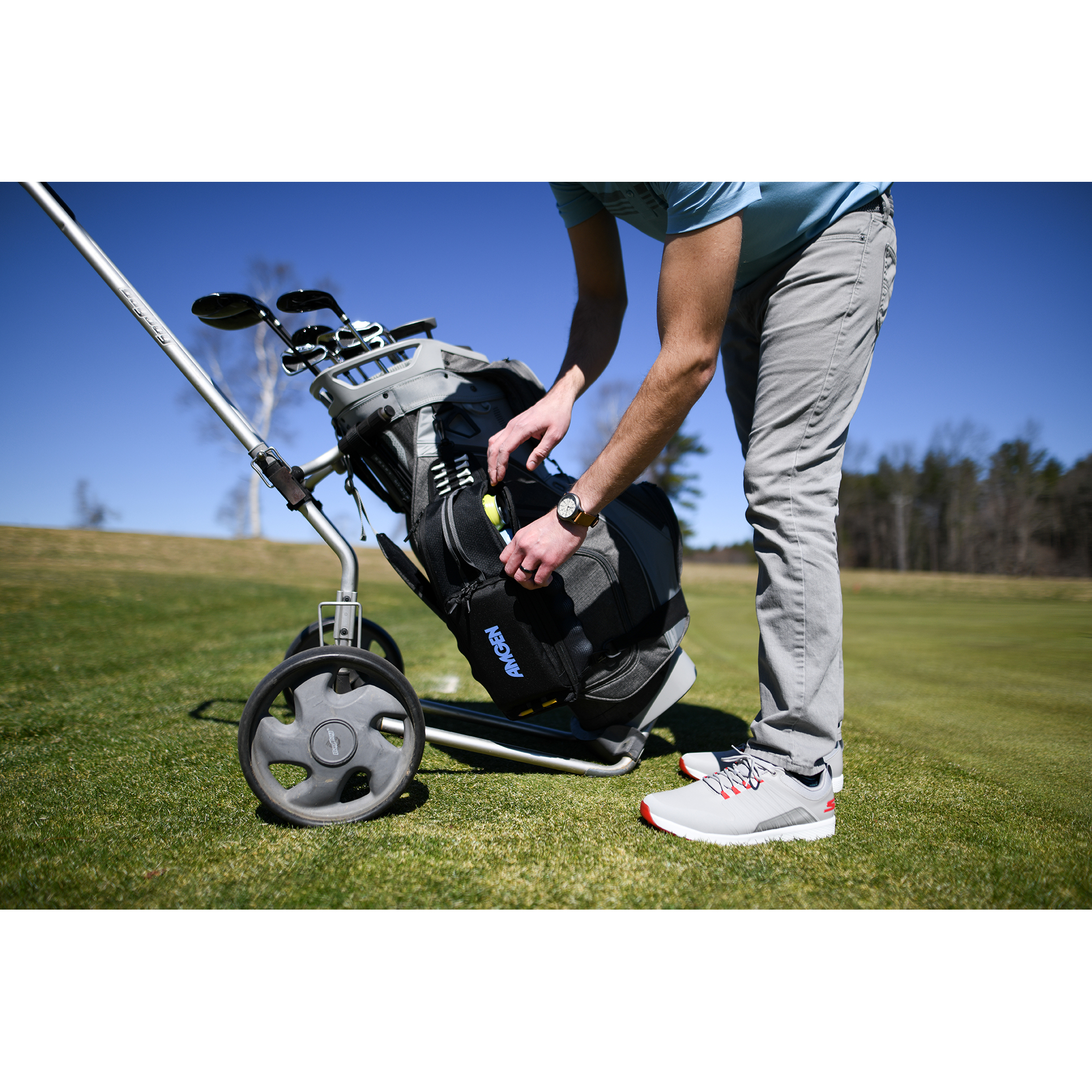 Picture of Golf Links Recycled rPET Cooler - Black