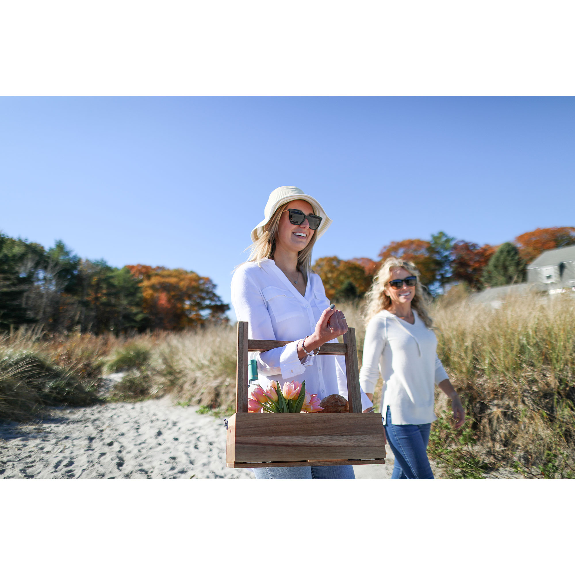 Picture of La Cuisine Picnic Table & Carrier - Wood