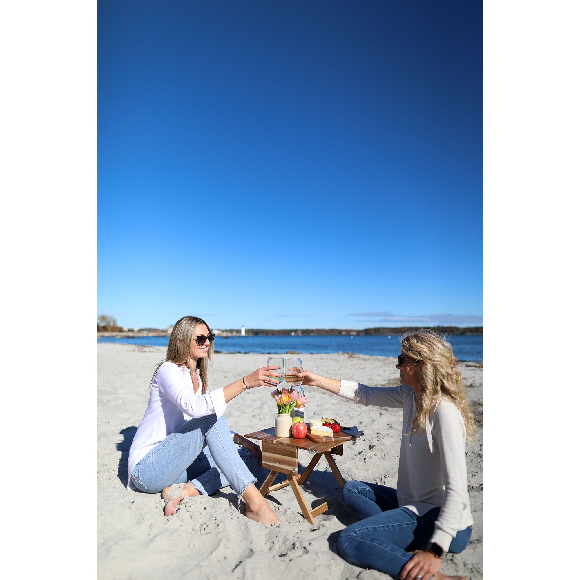 Picture of La Cuisine Picnic Table & Carrier - Wood