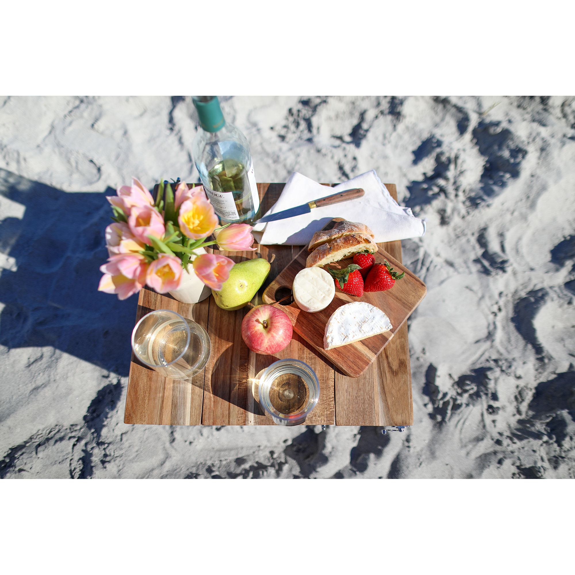 Picture of La Cuisine Picnic Table & Carrier - Wood